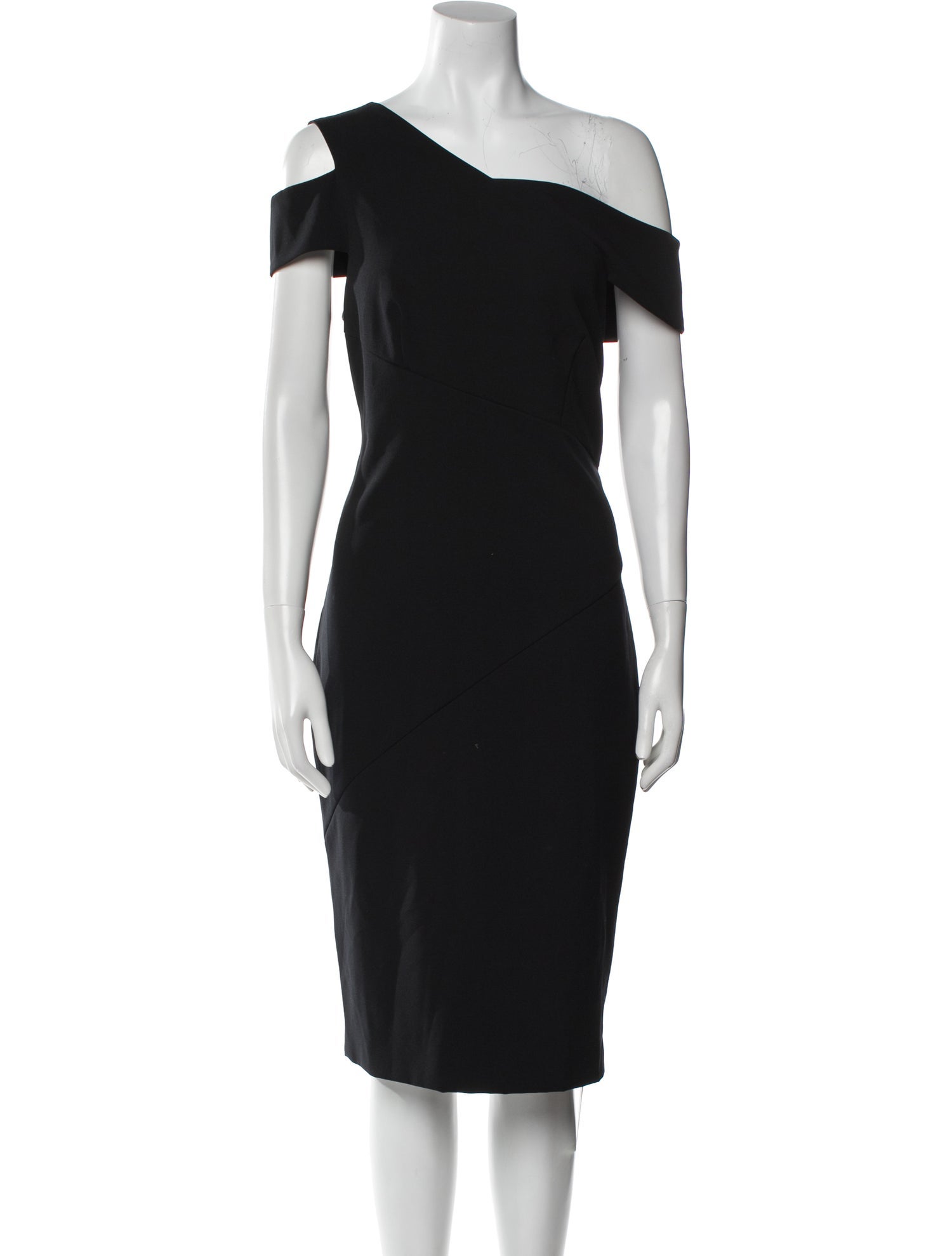 Ted Baker One-Shoulder Midi Length Dress