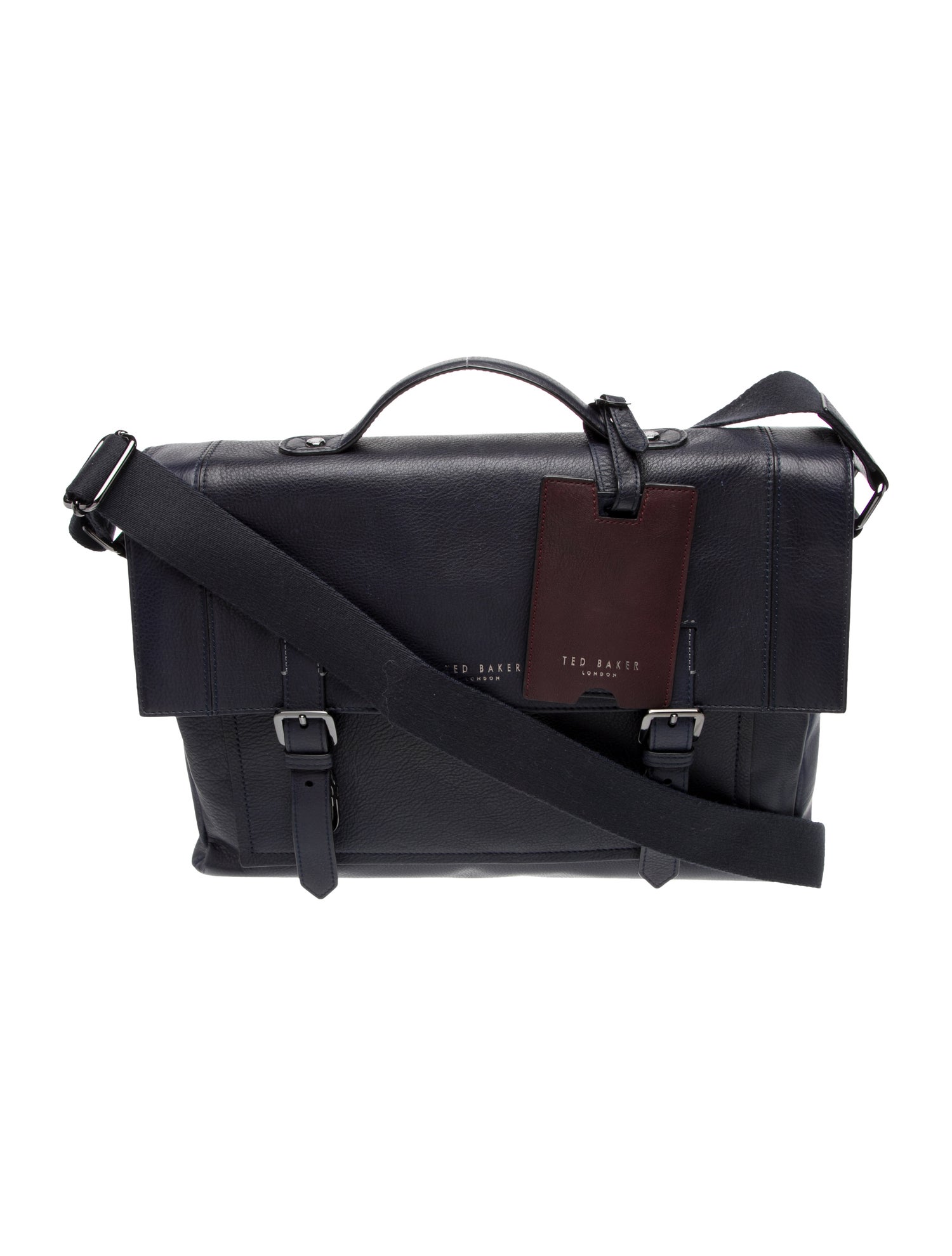 Ted Baker Leather Messenger Bag