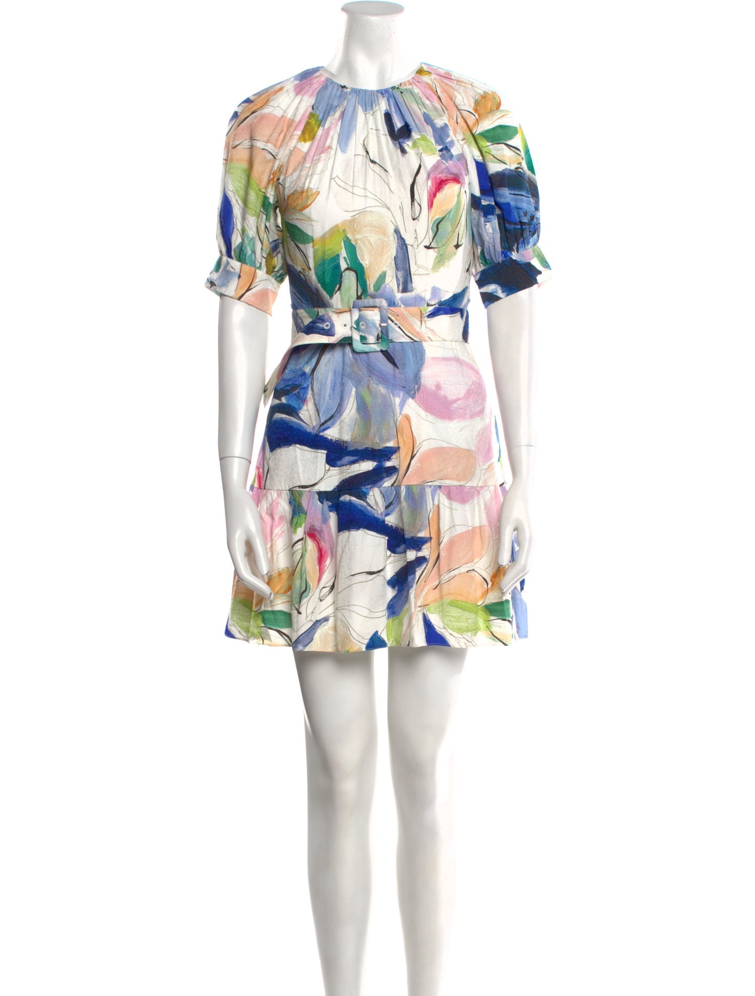 Ted Baker Floral Print Mini Dress