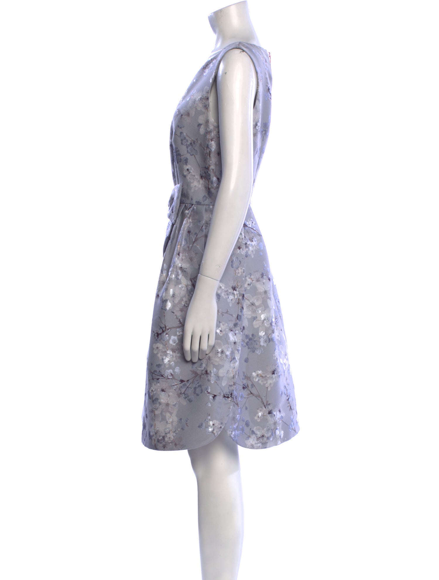 Ted Baker Floral Print Knee-Length Dress