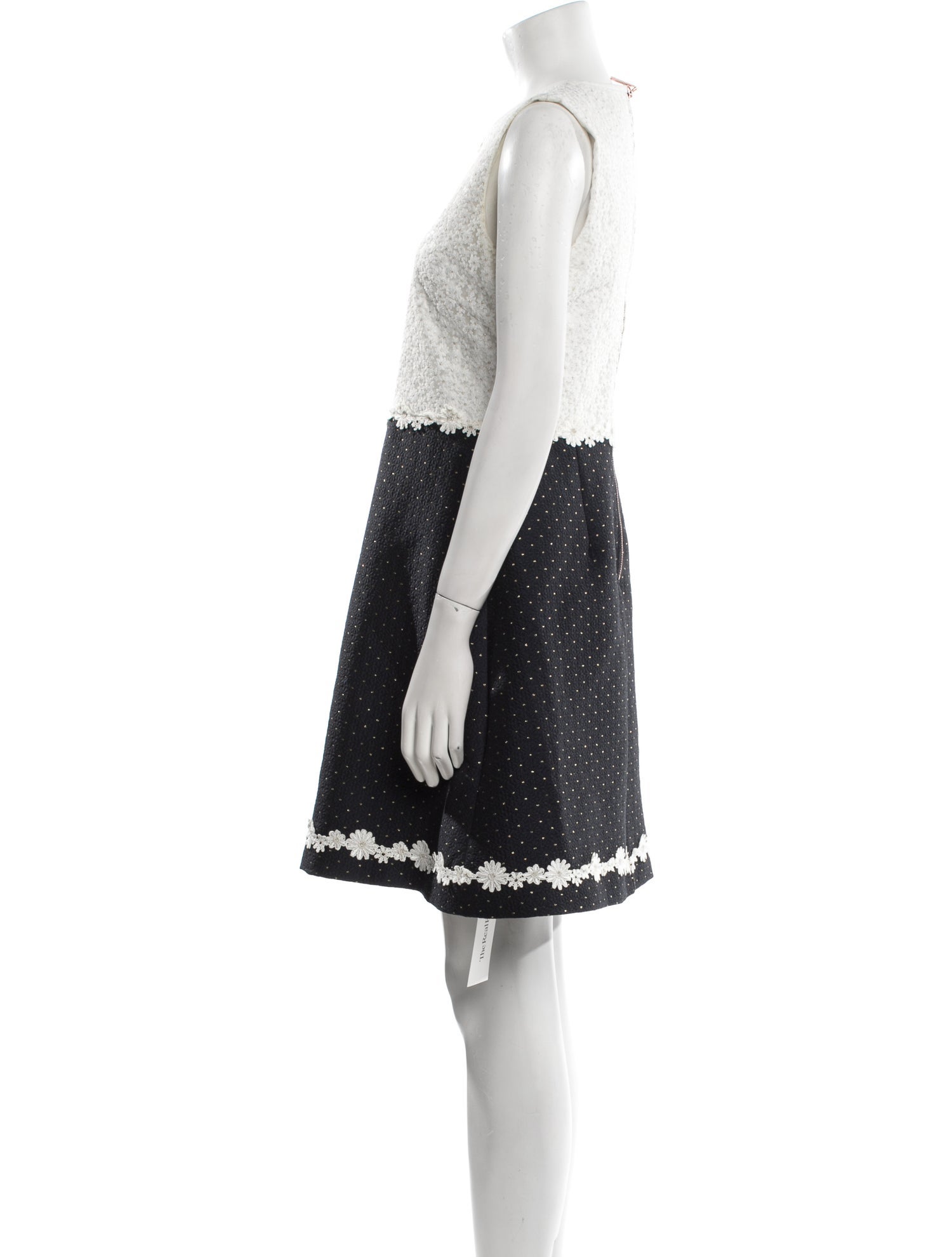 Ted Baker Lace Pattern Mini Dress