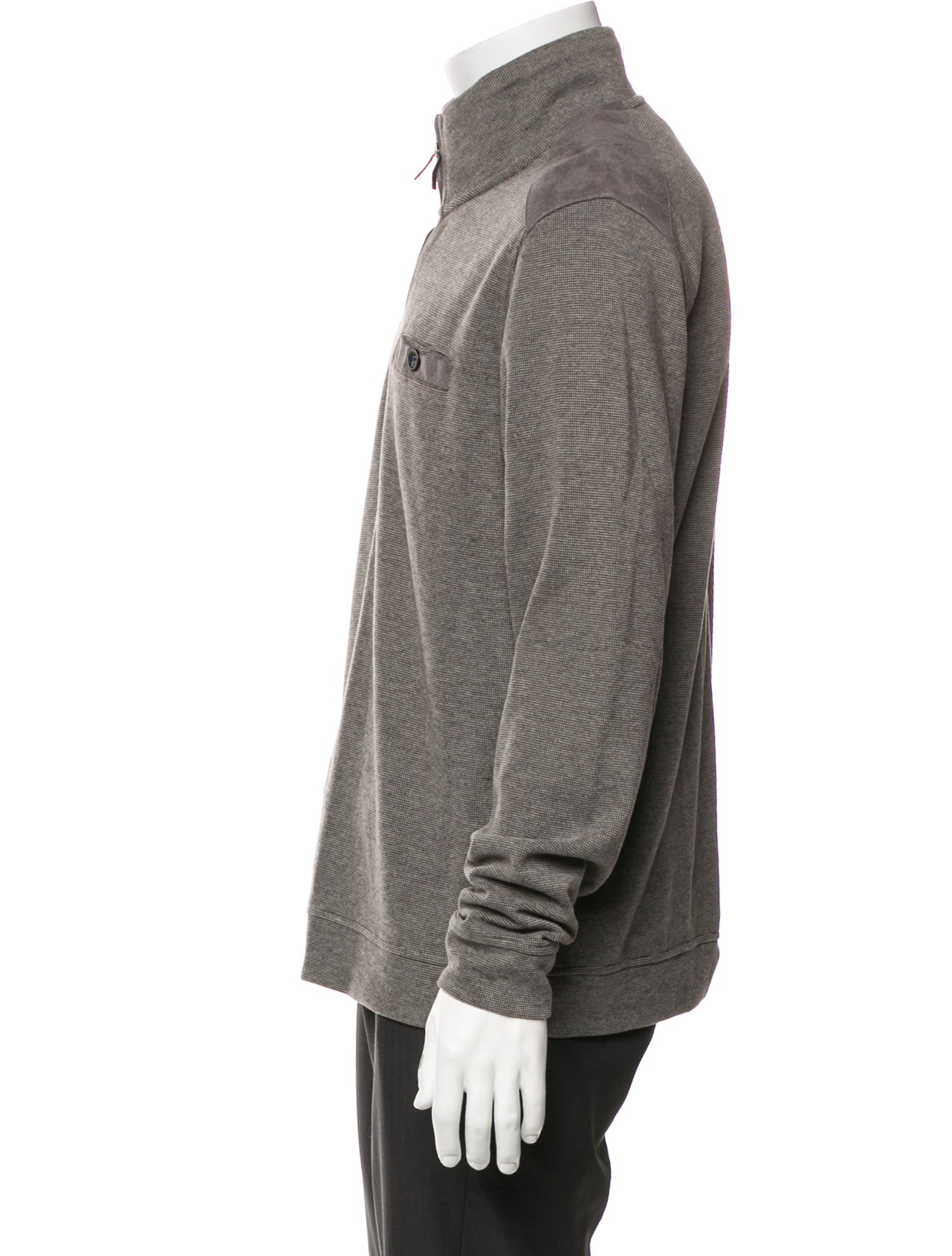 Ted Baker Turtleneck Long Sleeve Polo Sweater