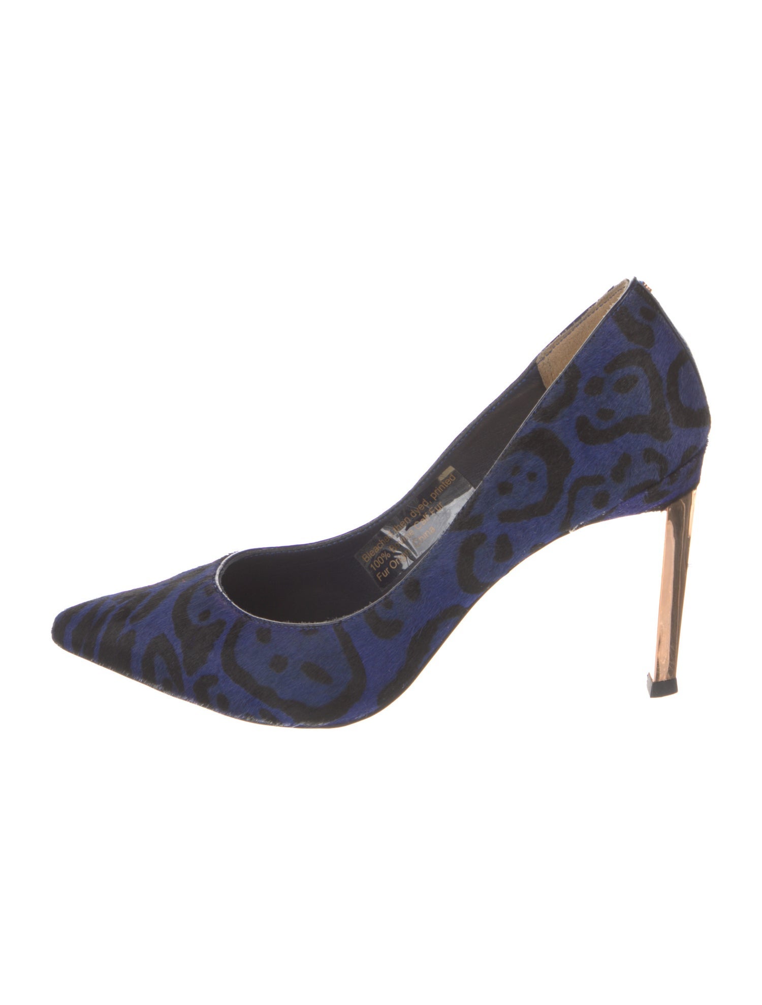 Ted Baker Ponyhair Printed Pumps