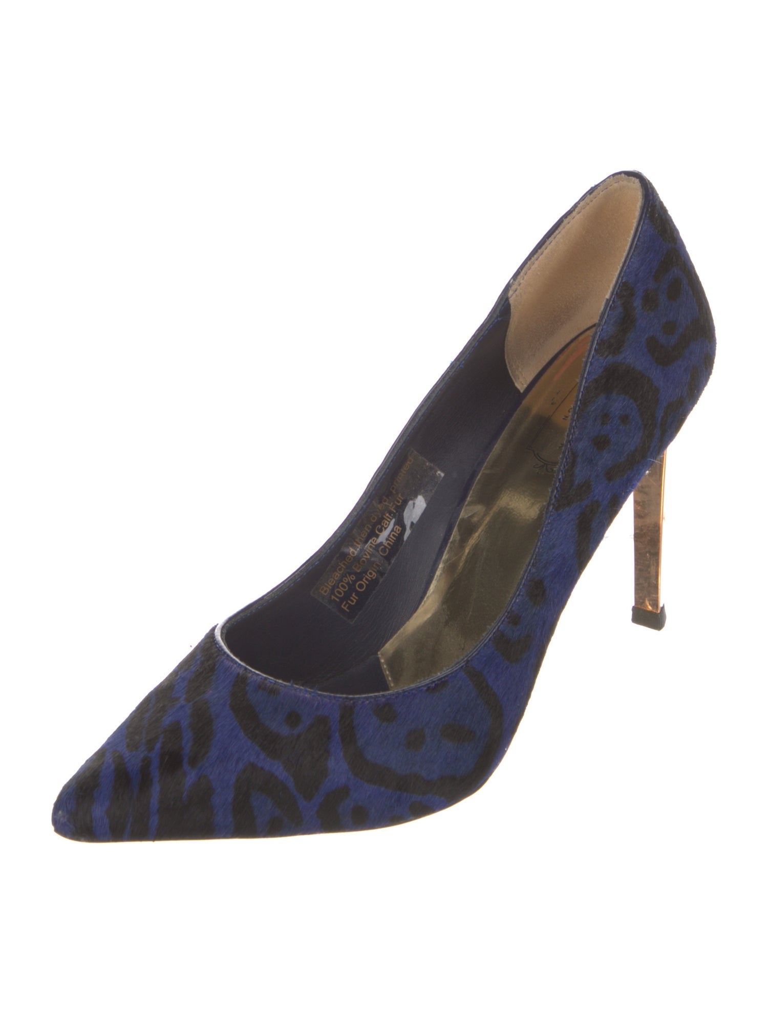 Ted Baker Ponyhair Printed Pumps
