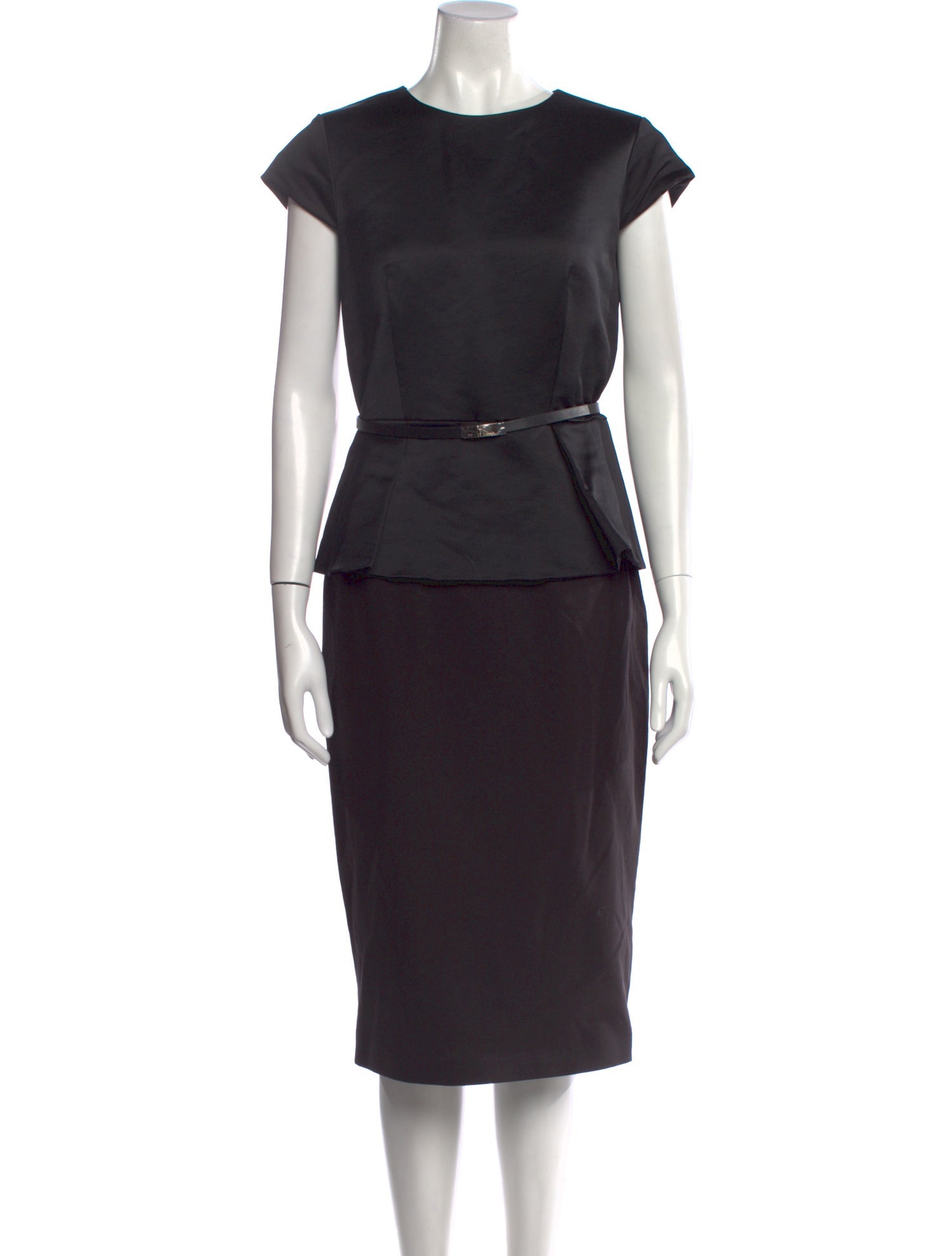 Ted Baker Crew Neck Midi Length Dress w/ Tags