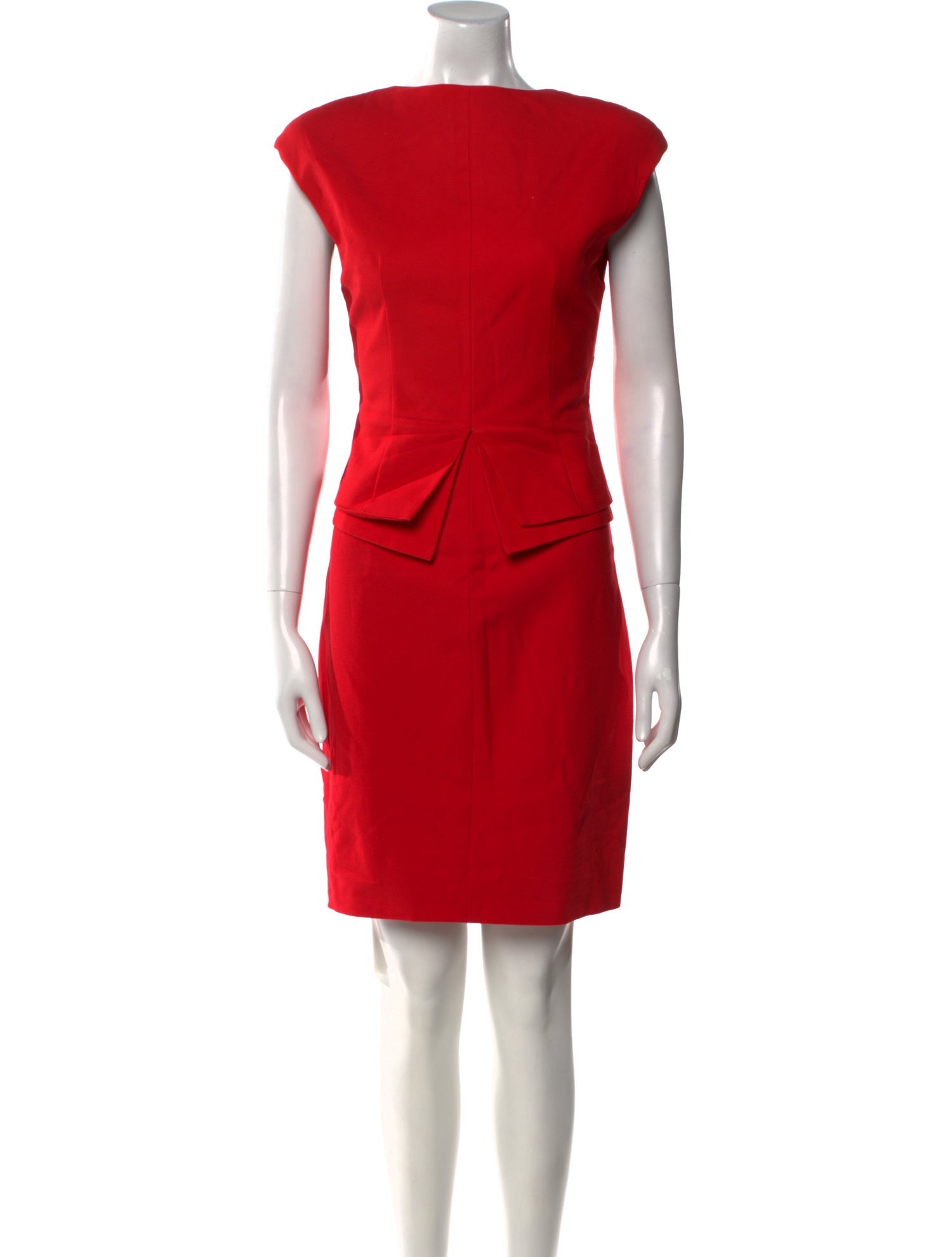 Ted Baker Bateau Neckline Knee-Length Dress