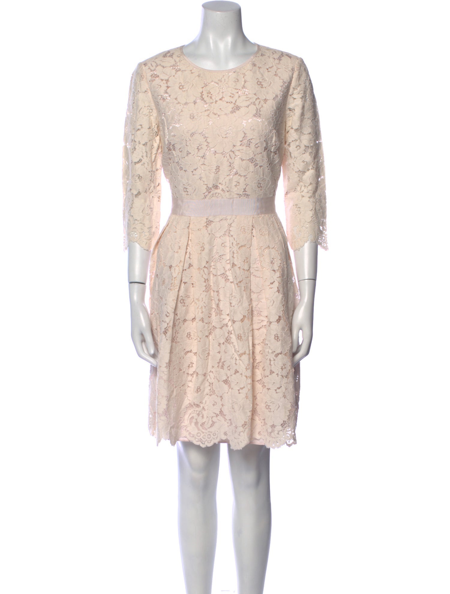 Ted Baker Lace Pattern Knee-Length Dress