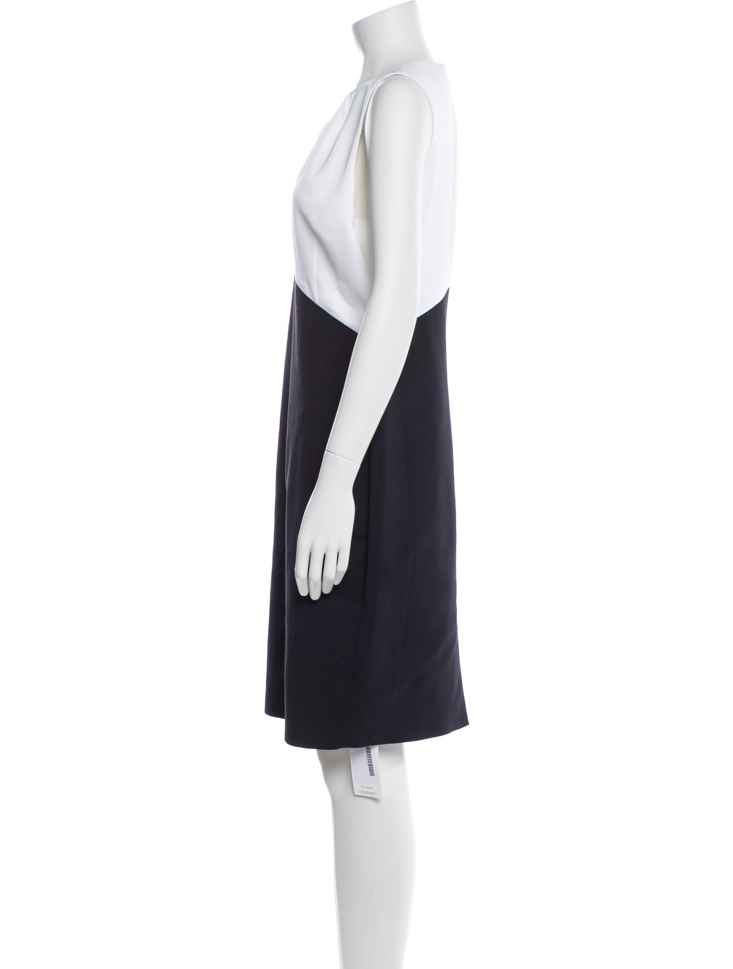 Ted Baker Colorblock Pattern Knee-Length Dress