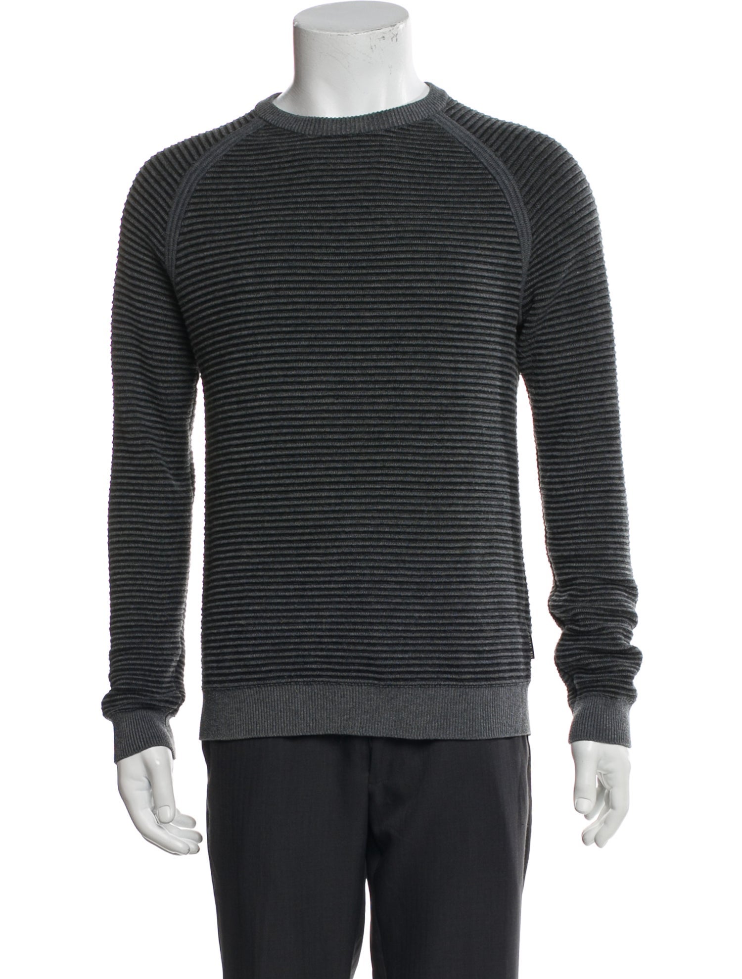 Ted Baker Striped Crew Neck Pullover