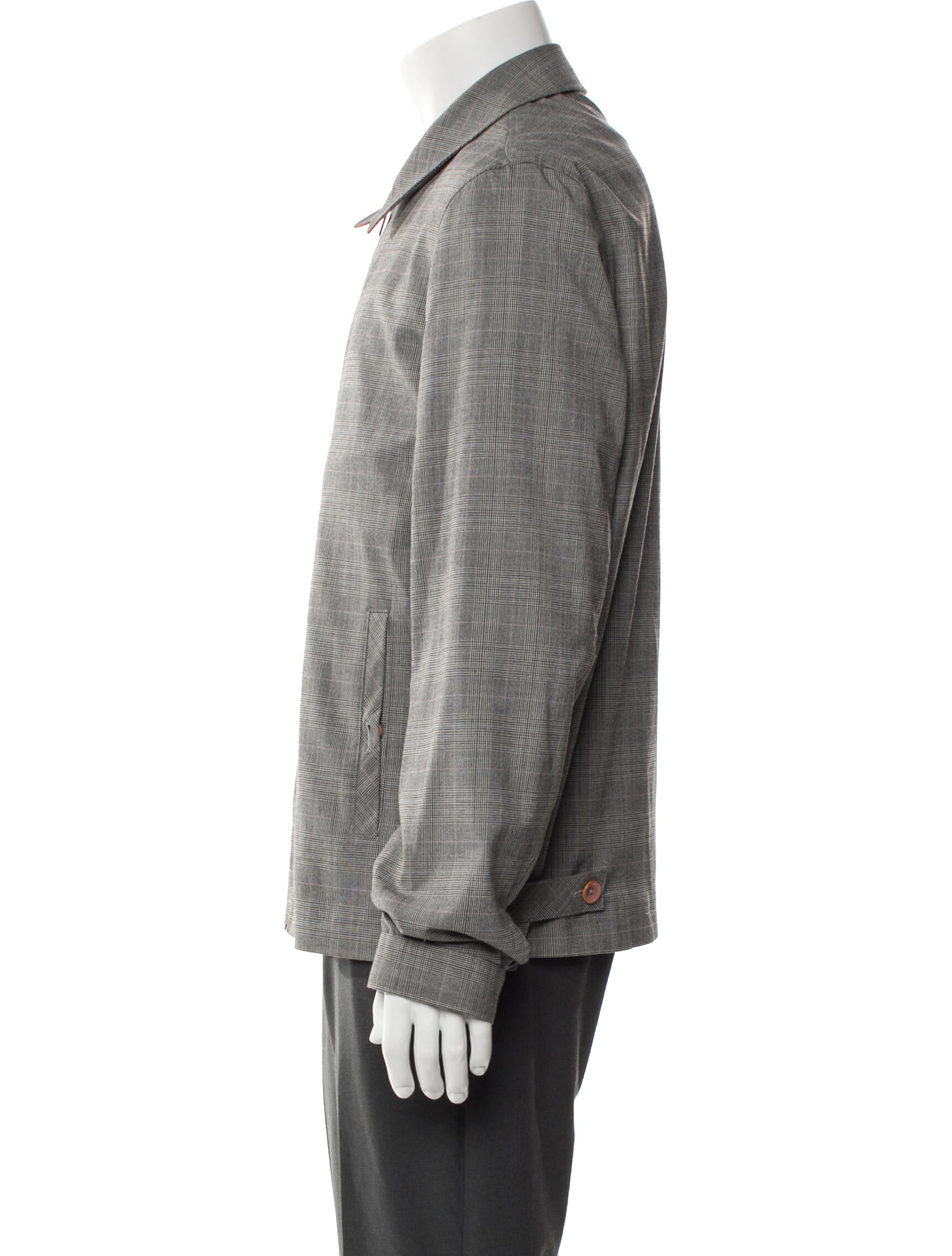 Ted Baker Plaid Print Jacket