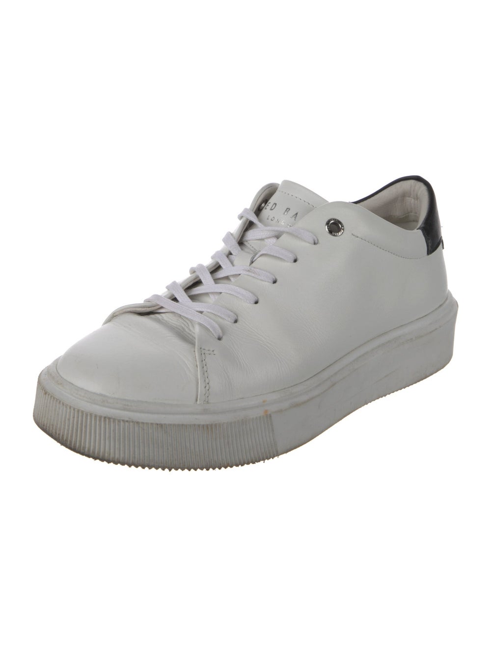 Ted Baker Leather Colorblock Pattern Sneakers - image 2