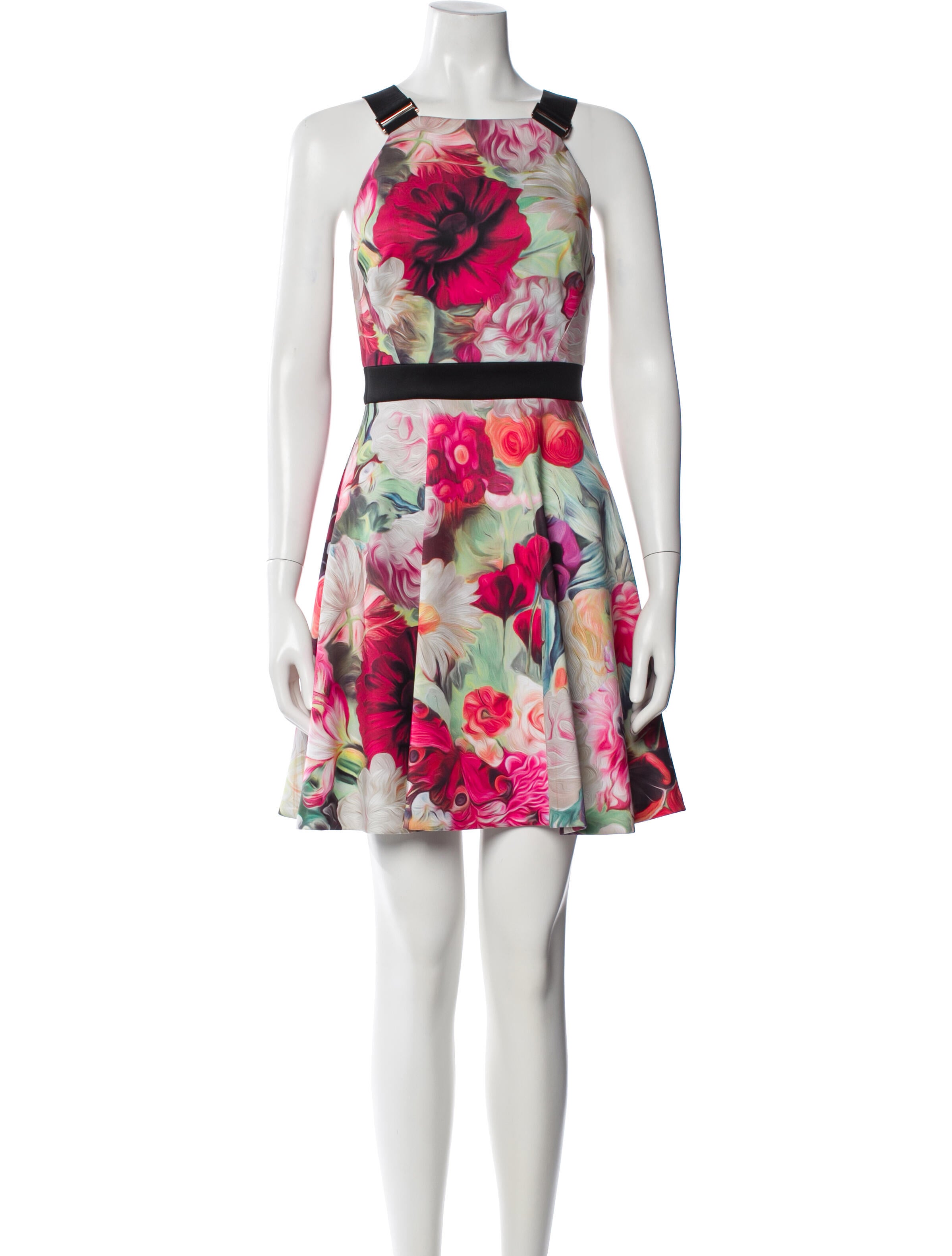 Ted Baker Floral Print Mini Dress