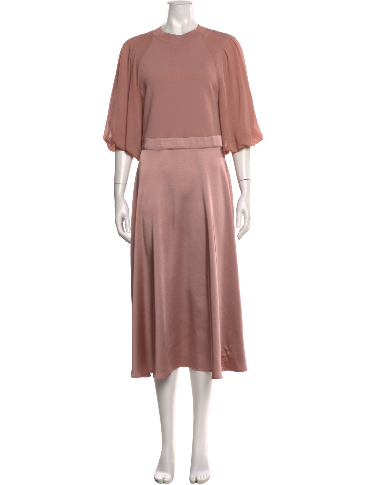 Ted Baker Crew Neck Long Dress