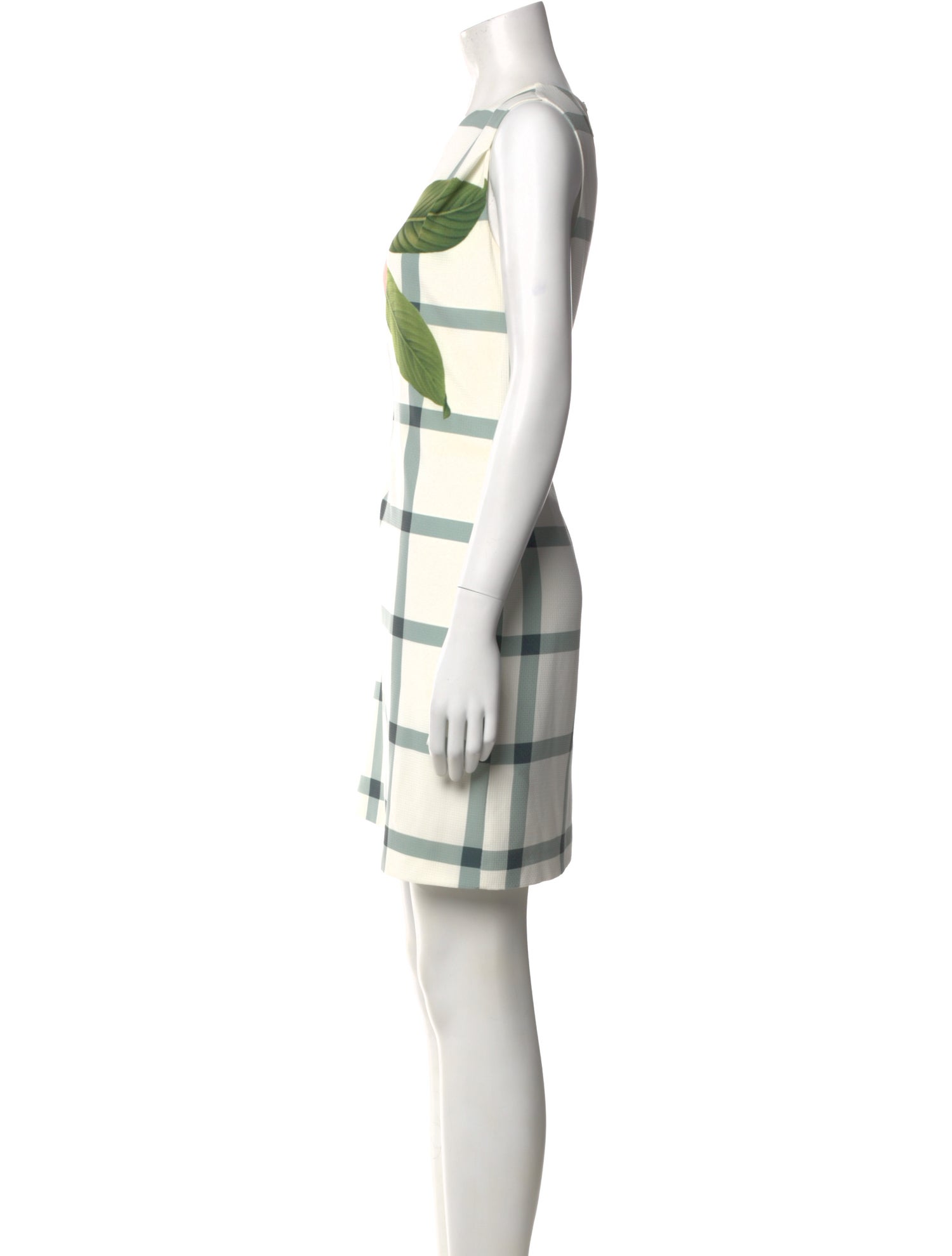 Ted Baker Plaid Print Mini Dress