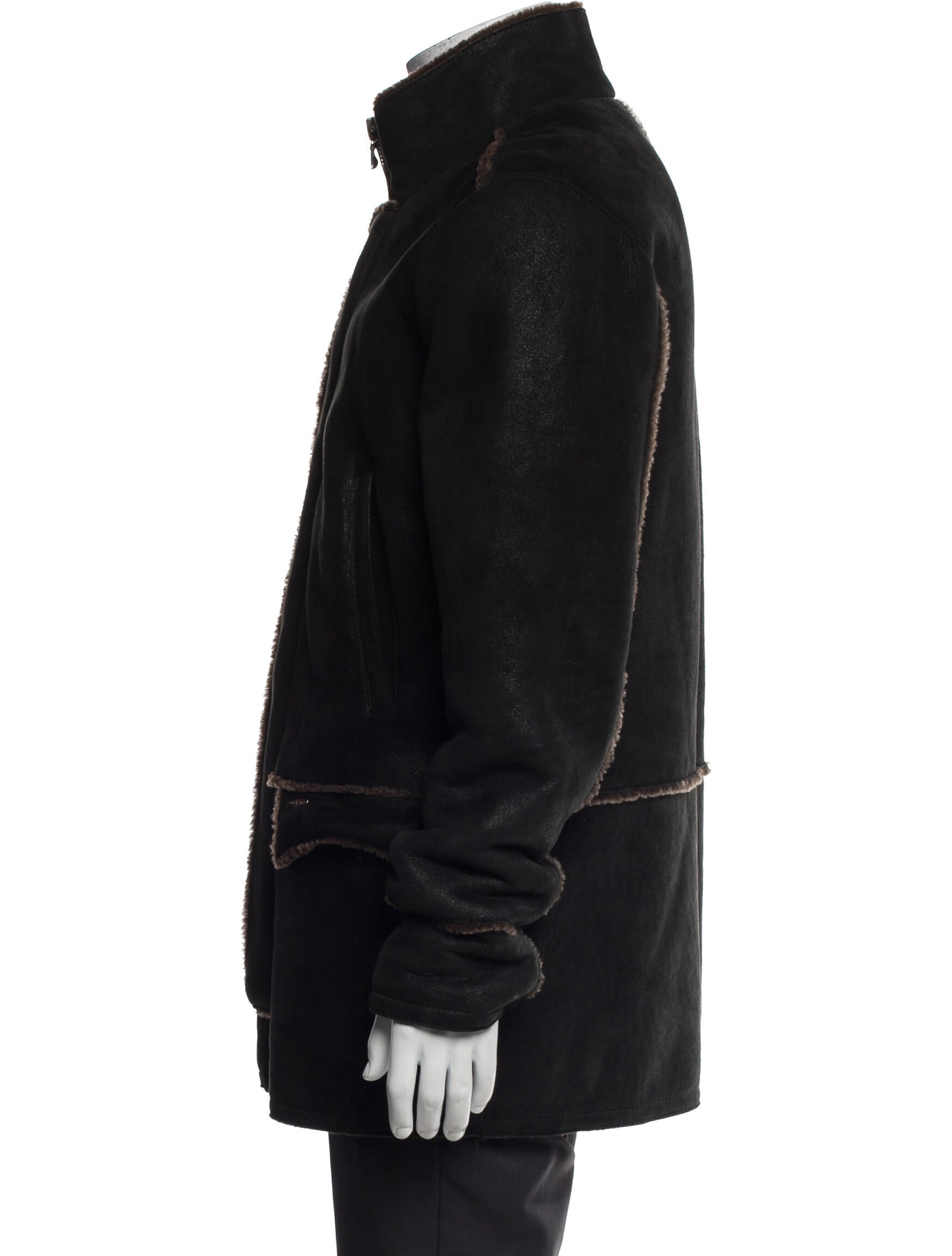 Ted Baker Leather Utility Jacket