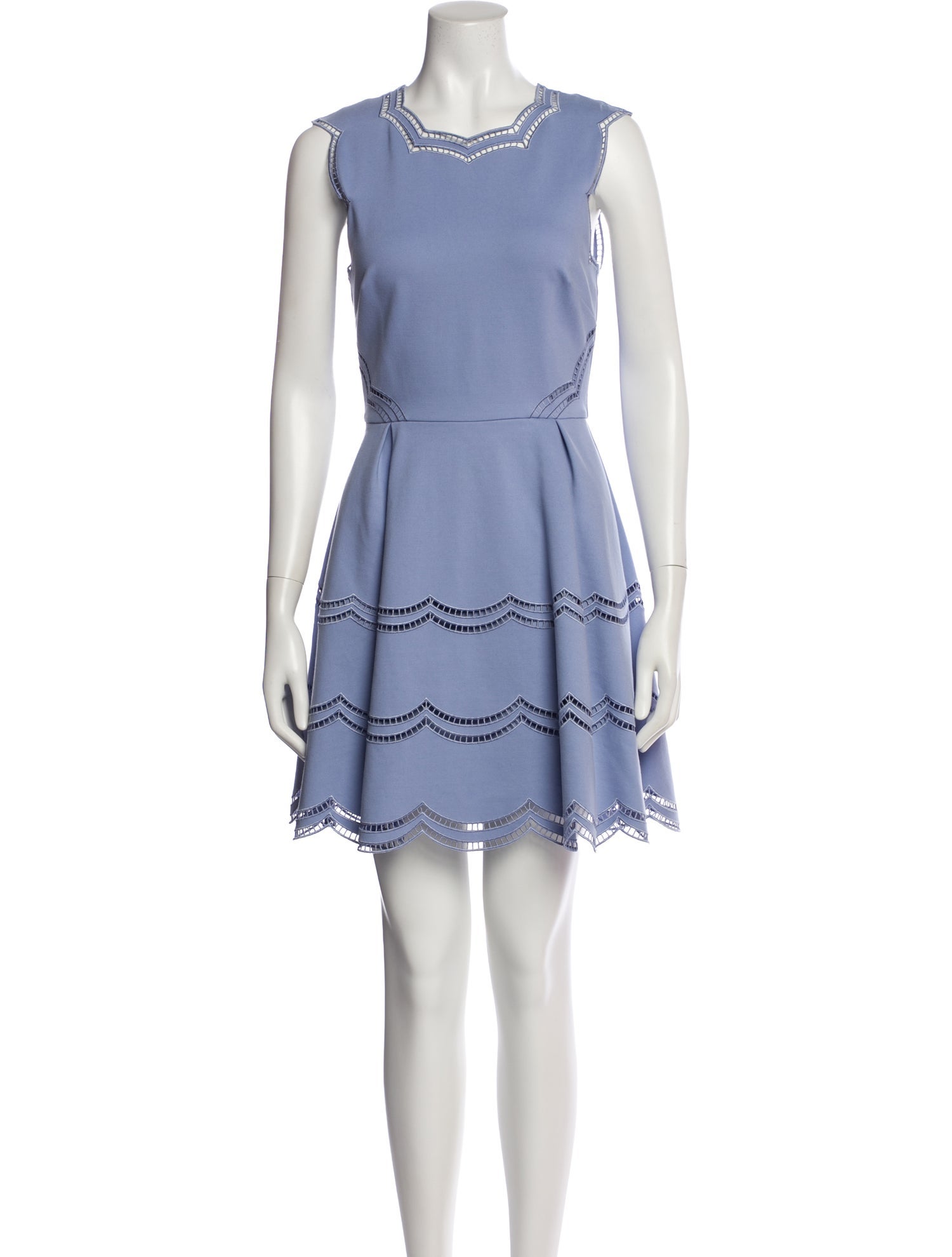 Ted Baker Scoop Neck Mini Dress