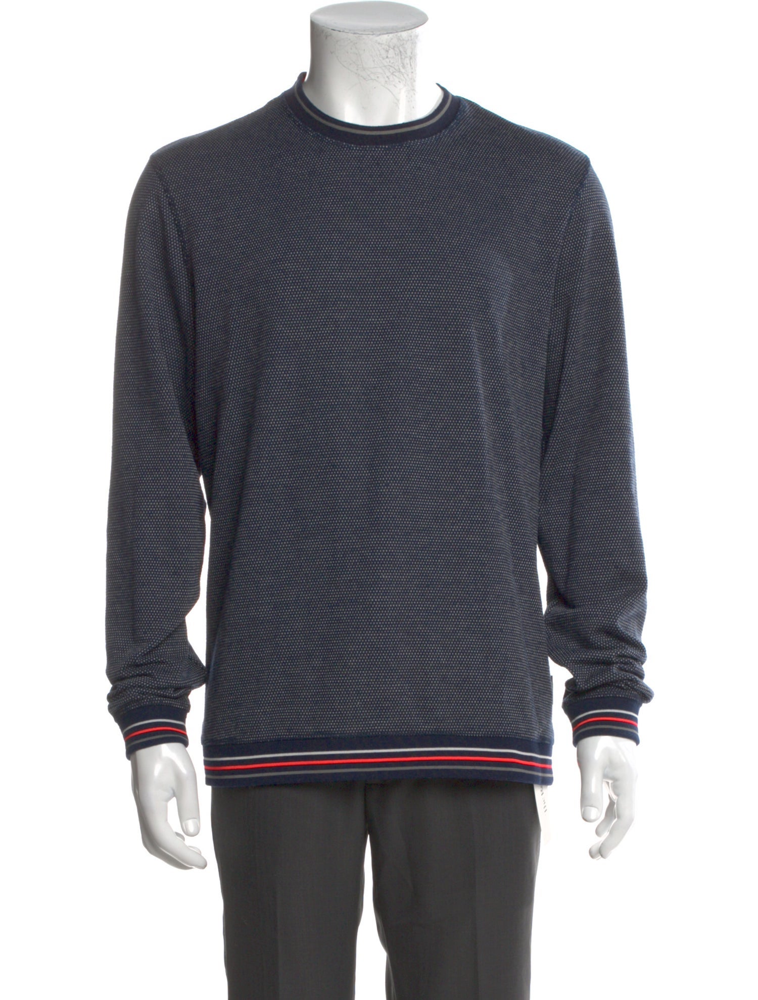 Ted Baker Striped Crew Neck Pullover