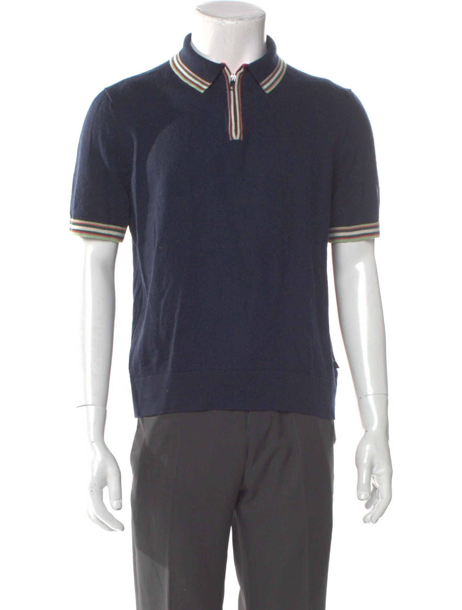 Ted Baker V-Neck Short Sleeve Polo Shirt