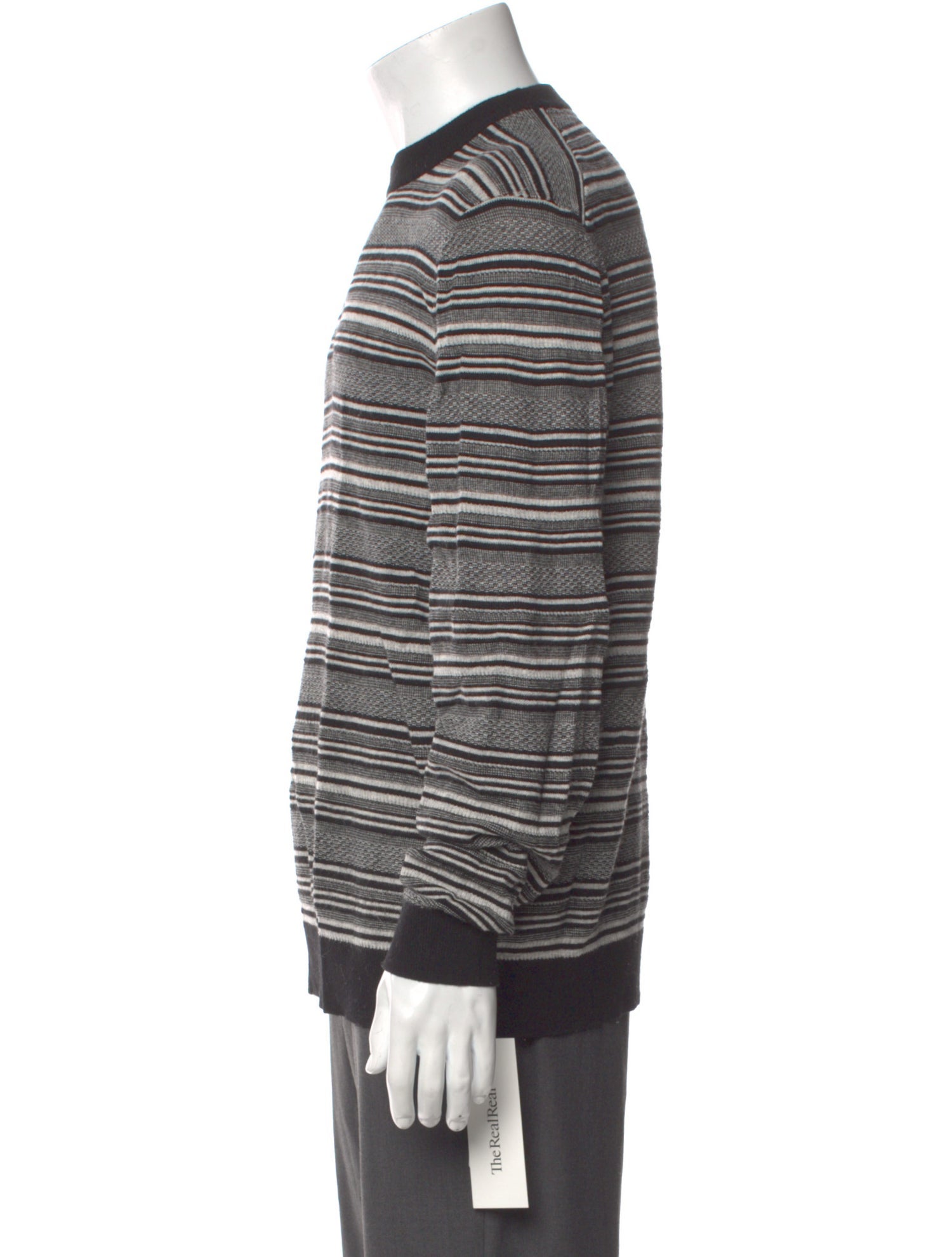 Ted Baker Striped Crew Neck Pullover