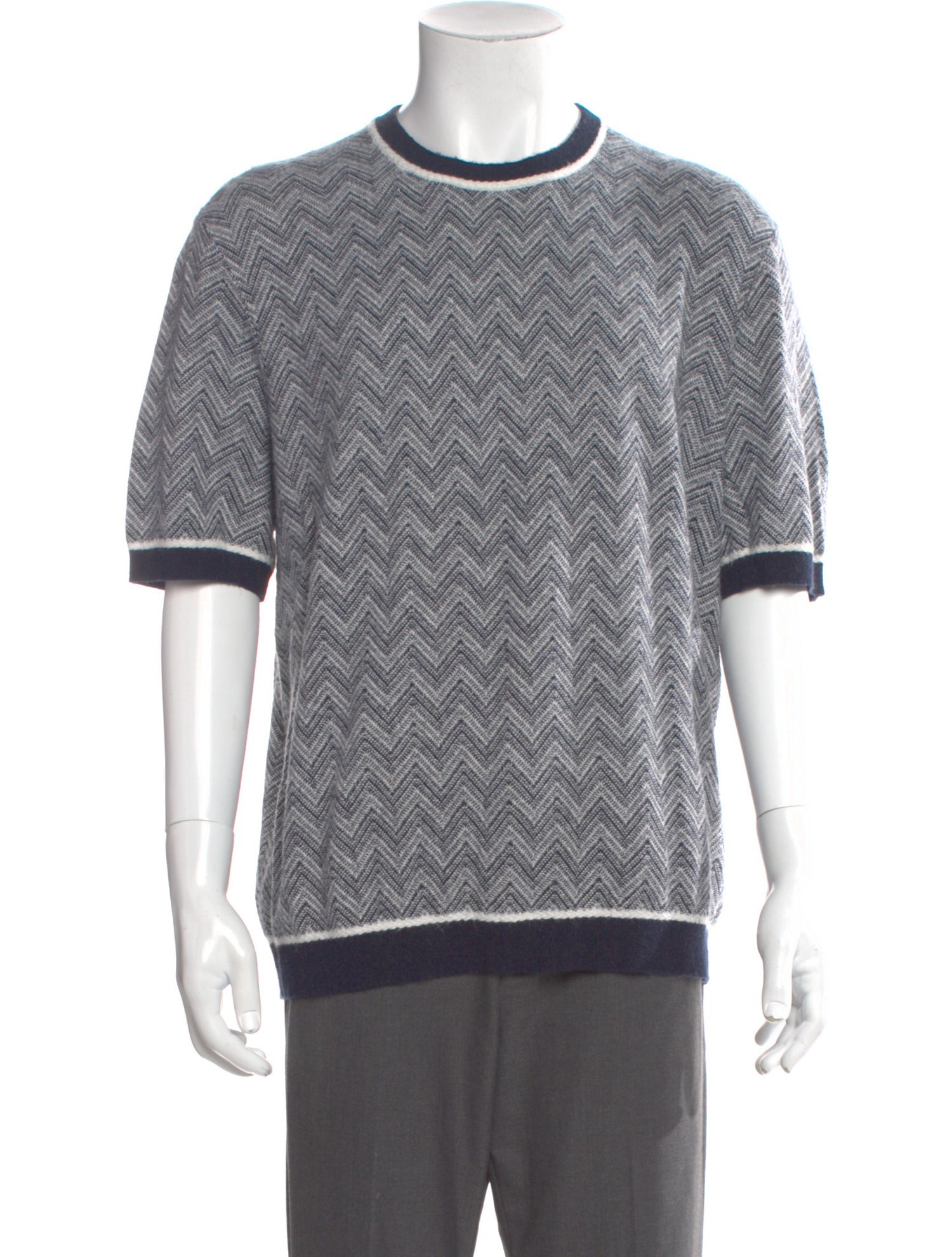 Ted Baker Striped Crew Neck Pullover