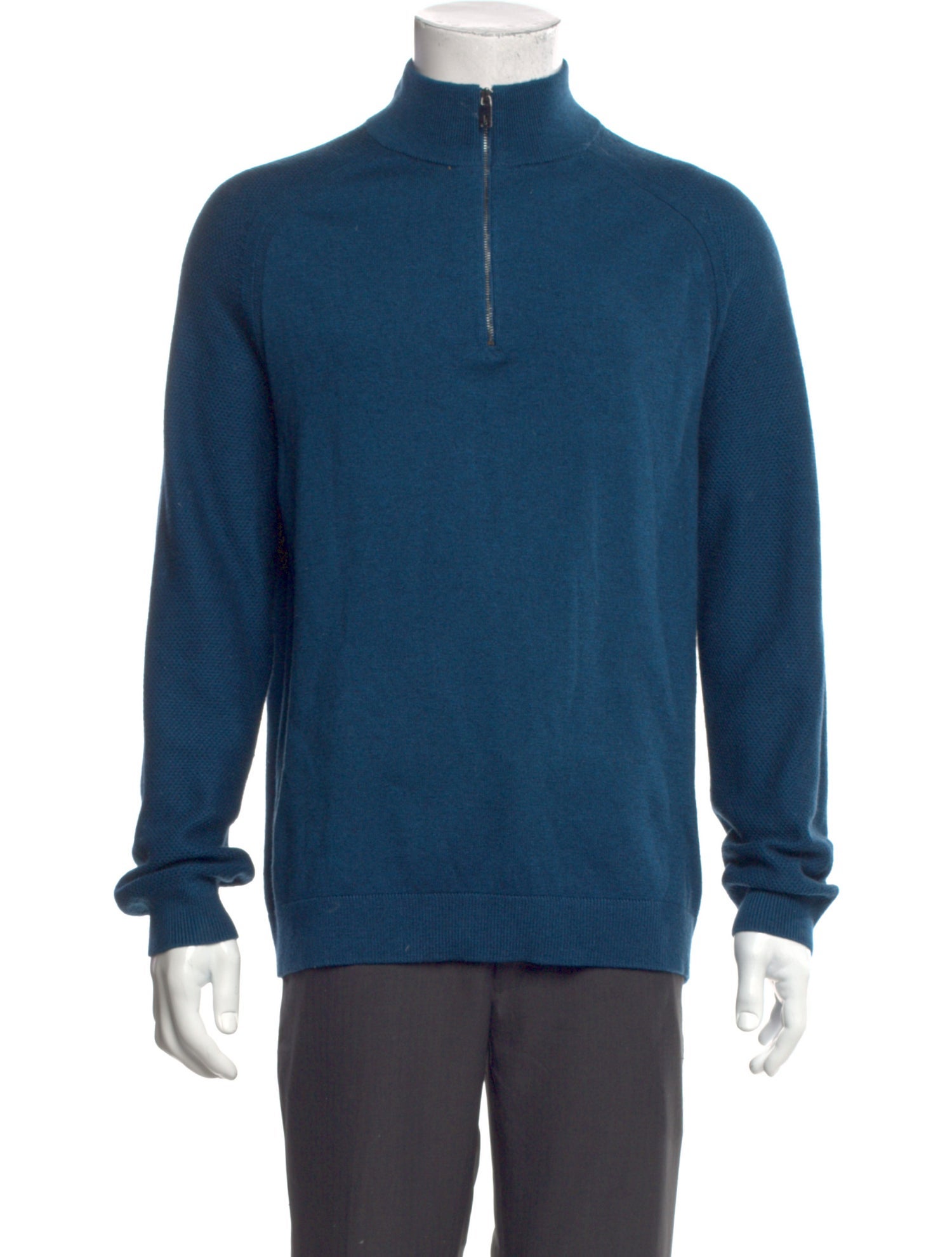 Ted Baker Mock Neck Long Sleeve Polo Sweater