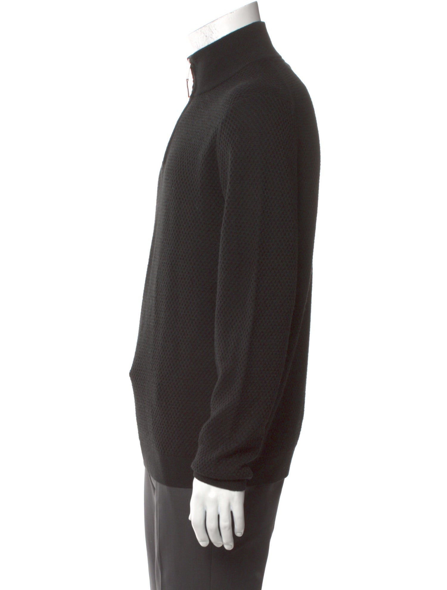 Ted Baker Mock Neck Long Sleeve Polo Sweater