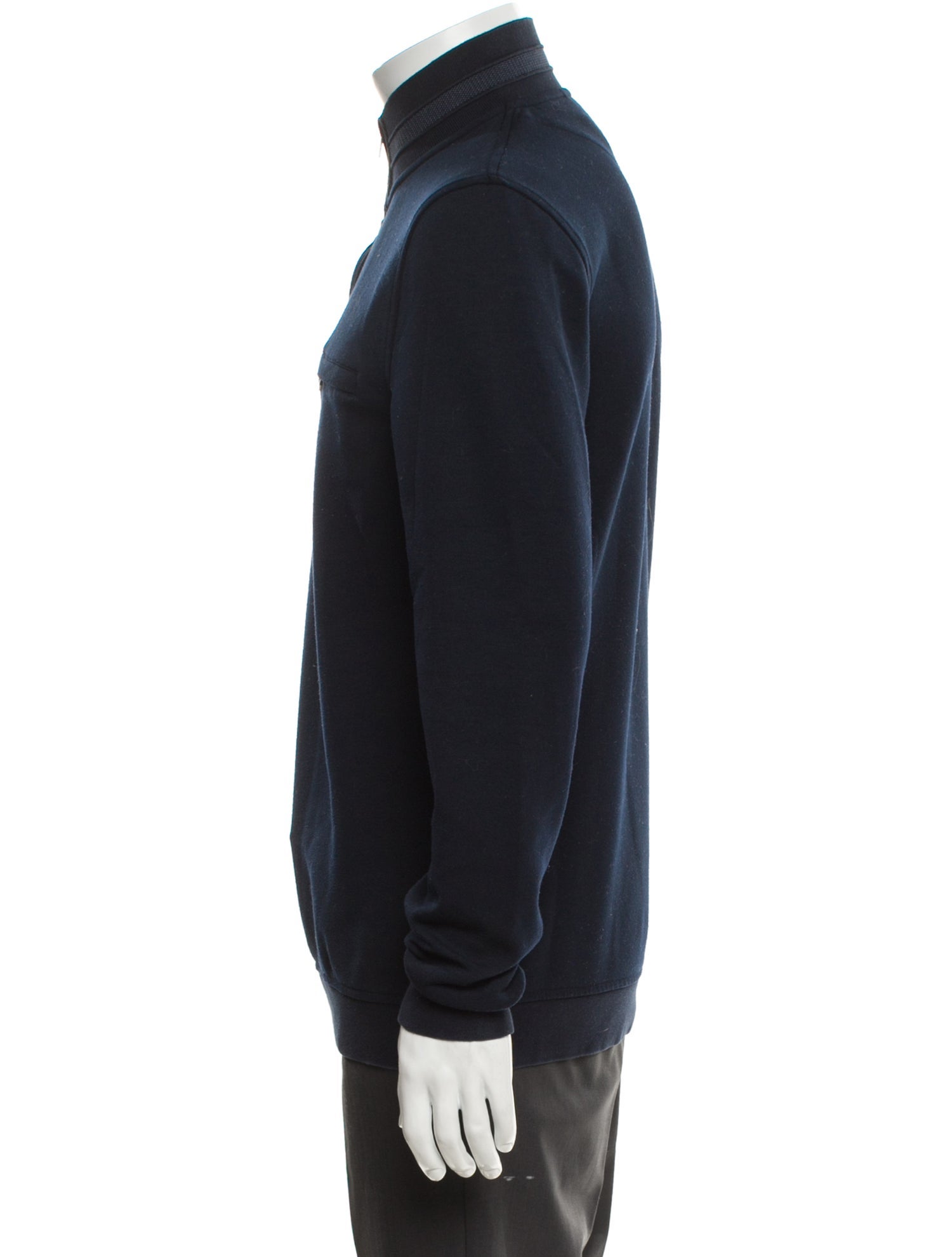 Ted Baker Turtleneck Long Sleeve Polo Sweater