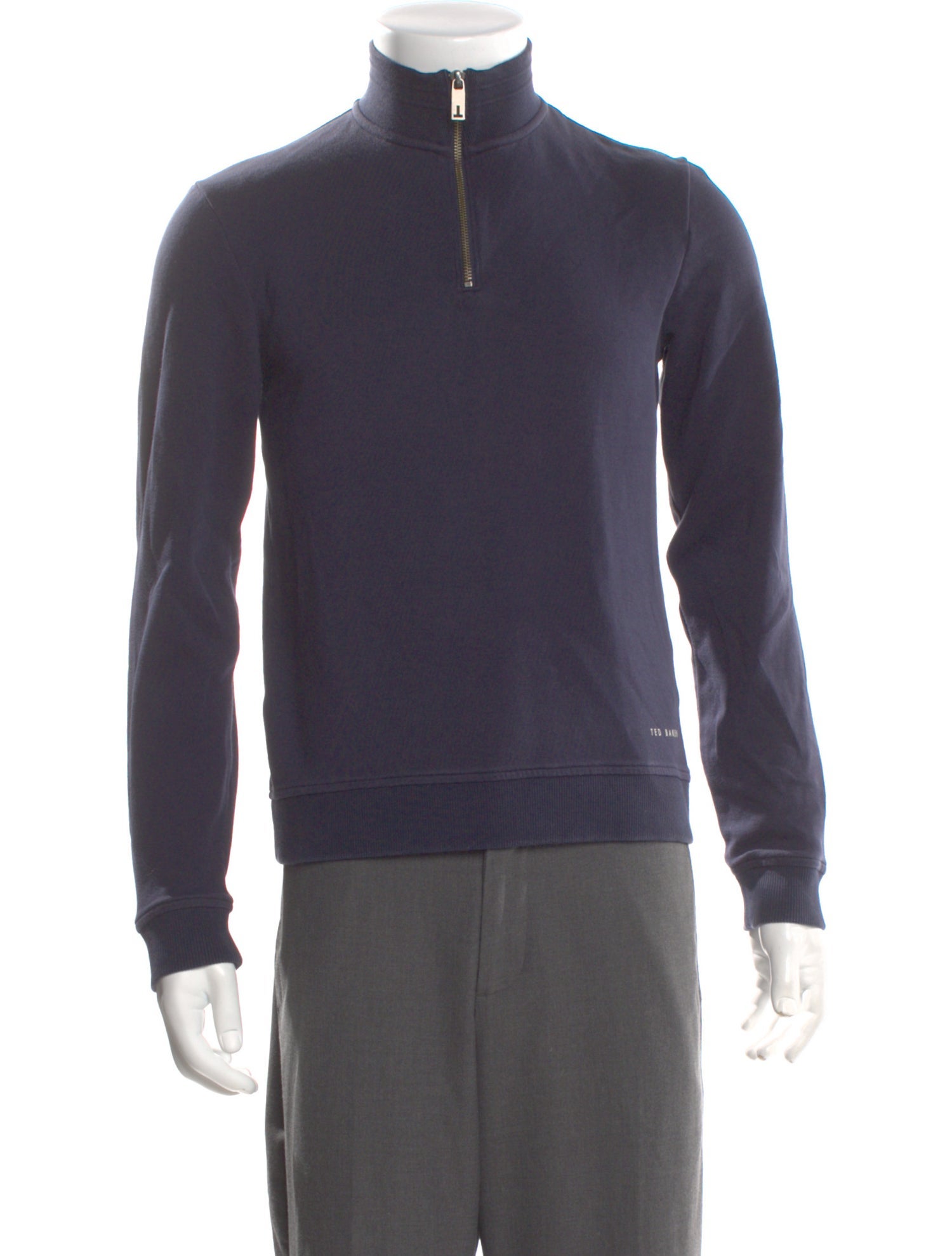 Ted Baker Mock Neck Long Sleeve Sweatshirt