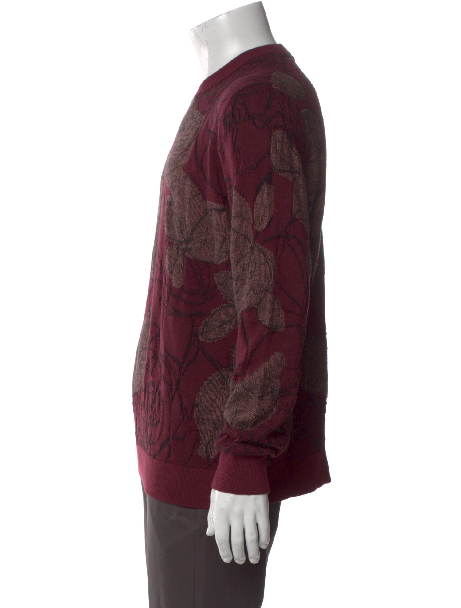 Ted Baker Printed Crew Neck Pullover