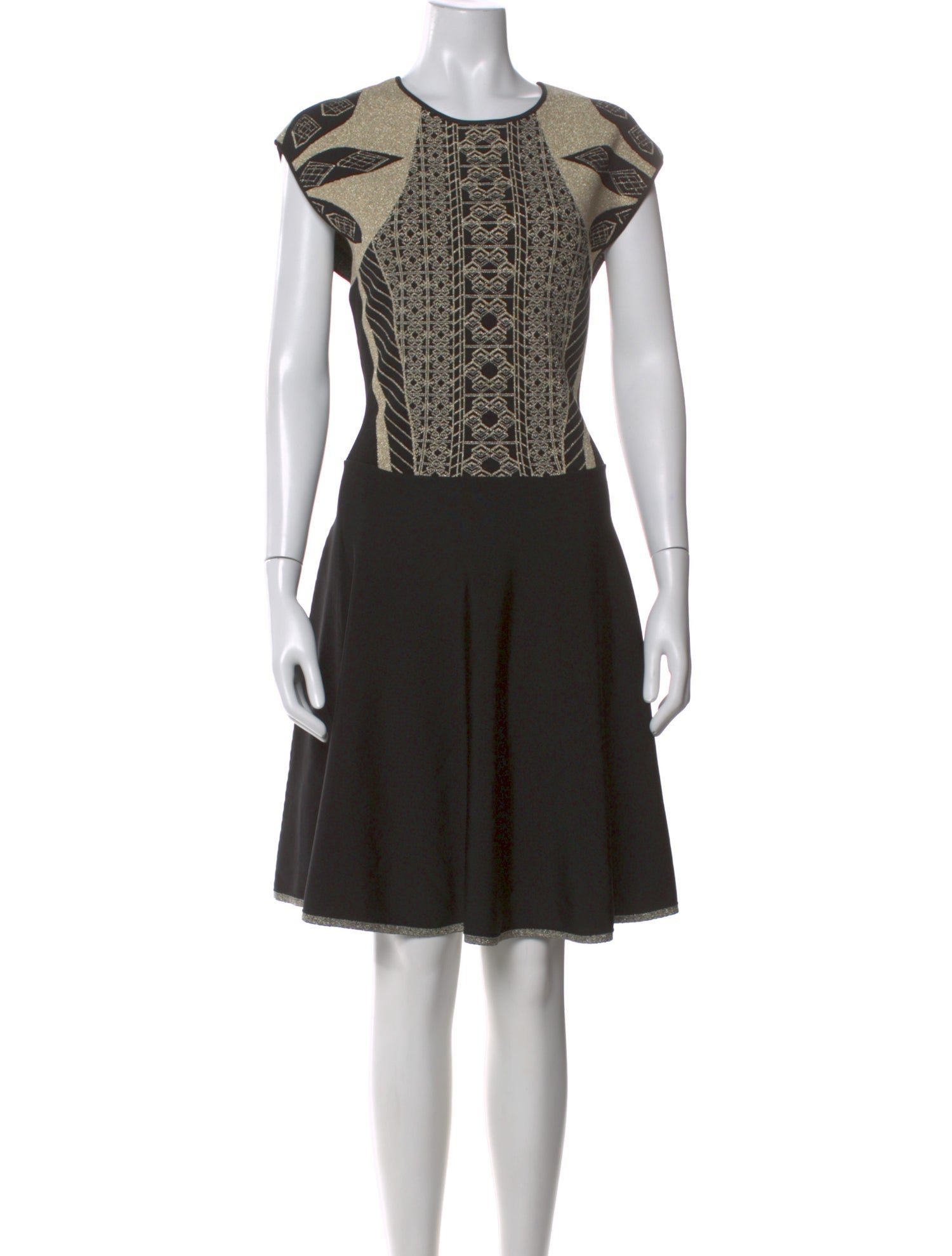 Ted Baker Printed Knee-Length Dress