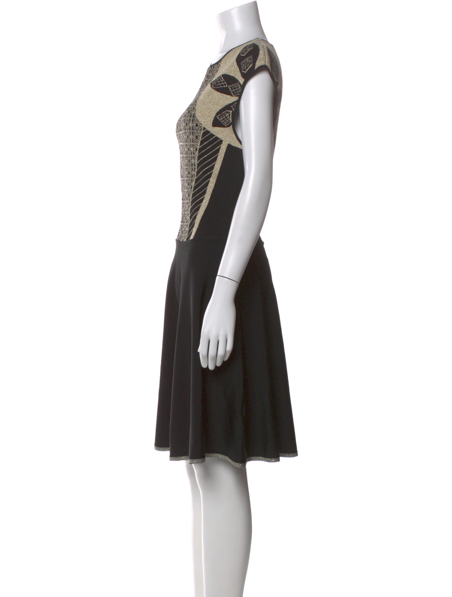 Ted Baker Printed Knee-Length Dress