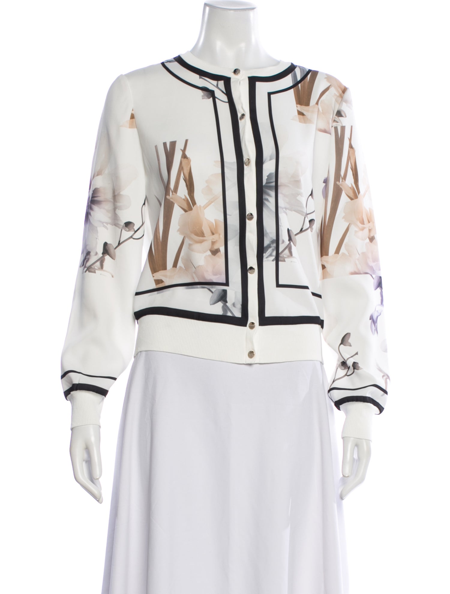 Ted Baker Graphic Print Bomber Jacket