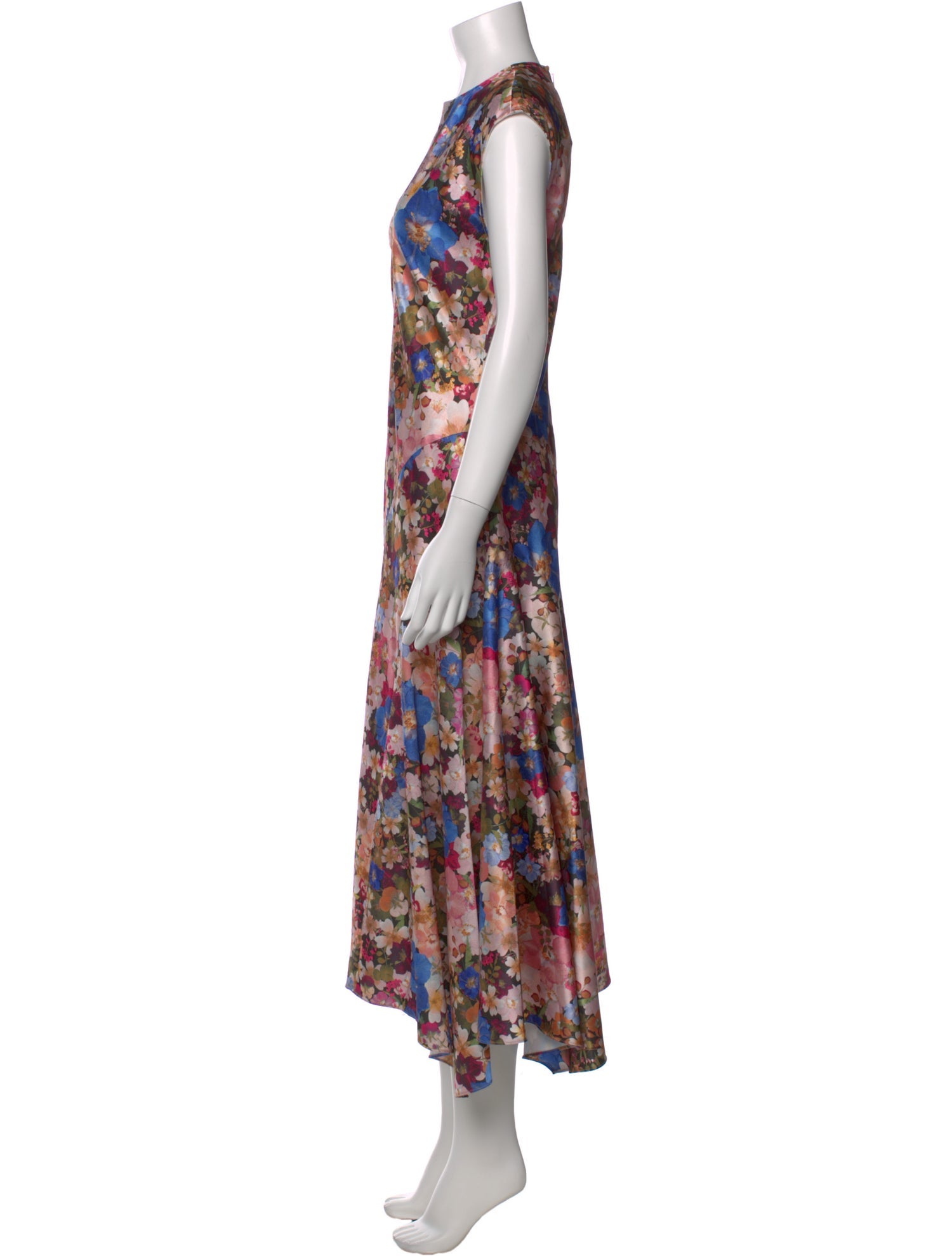Ted Baker Floral Print Long Dress w/ Tags
