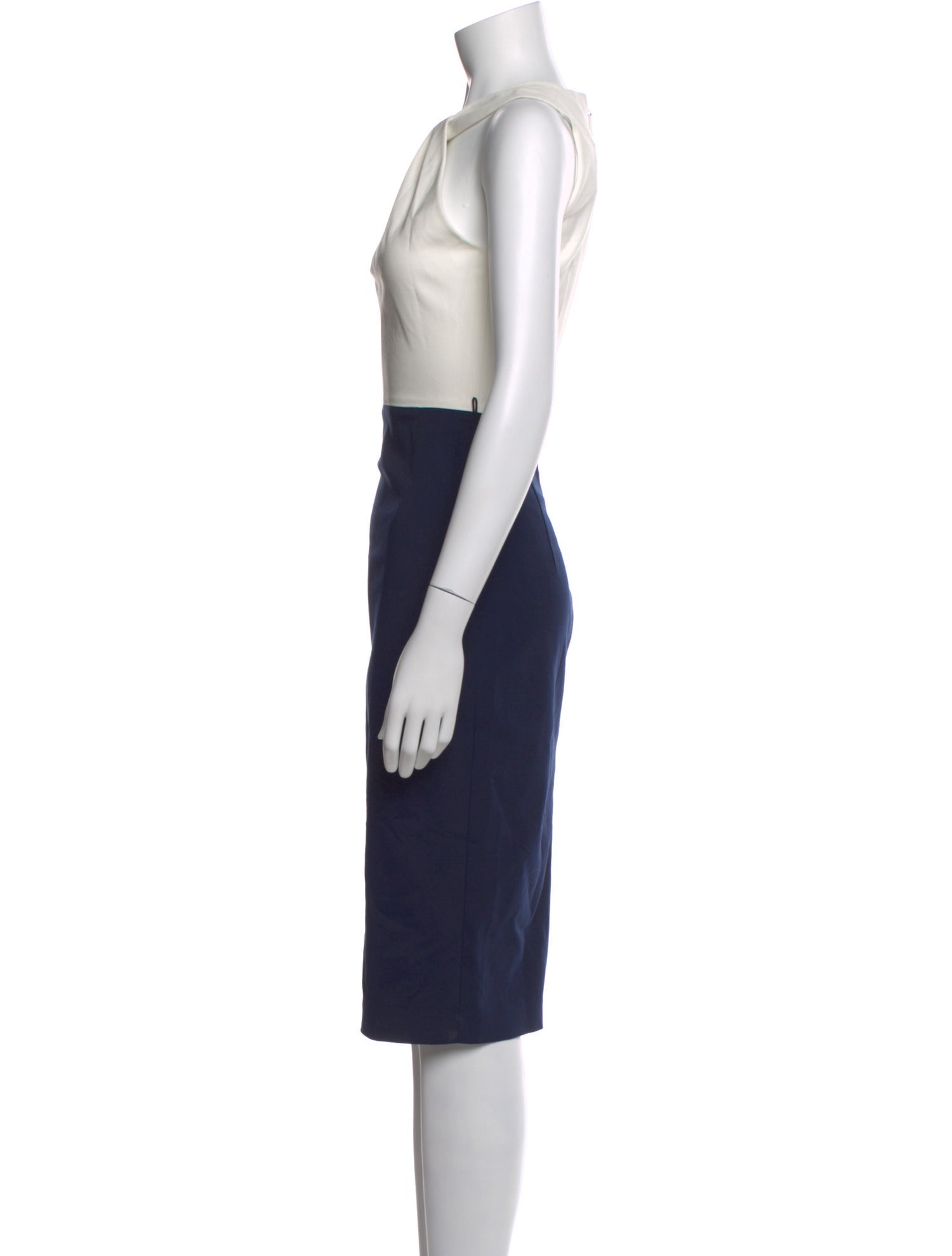 Ted Baker Crew Neck Midi Length Dress