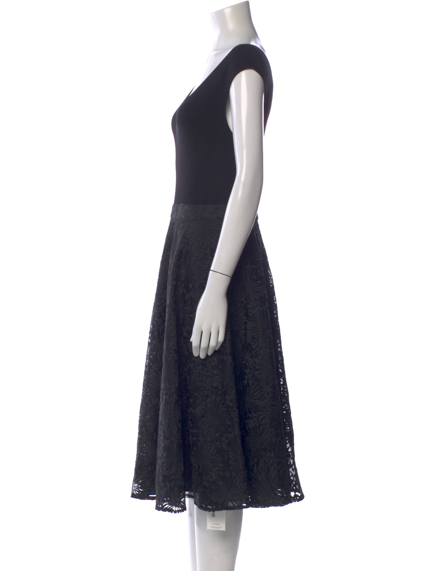 Ted Baker Scoop Neck Midi Length Dress