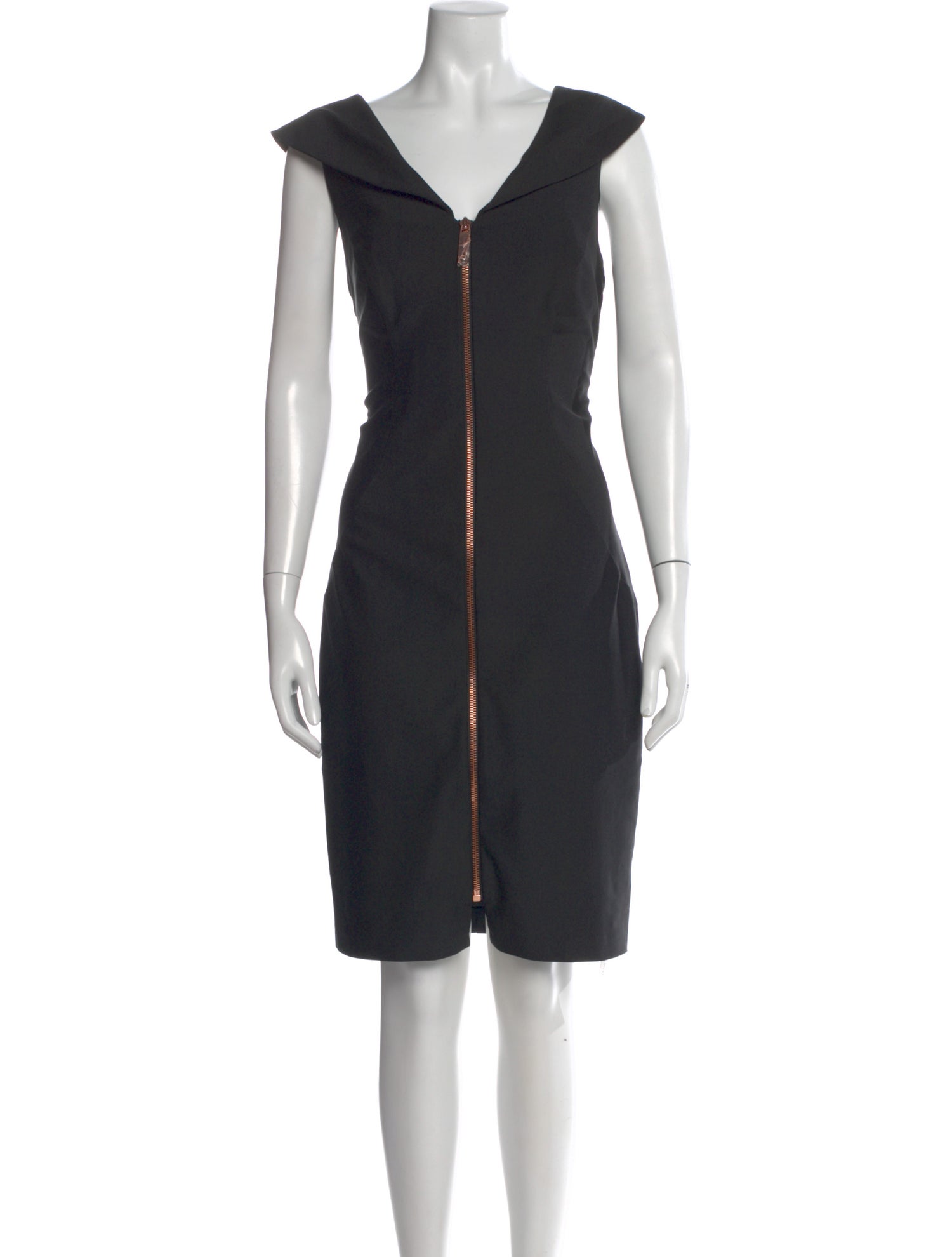 Ted Baker V-Neck Knee-Length Dress w/ Tags