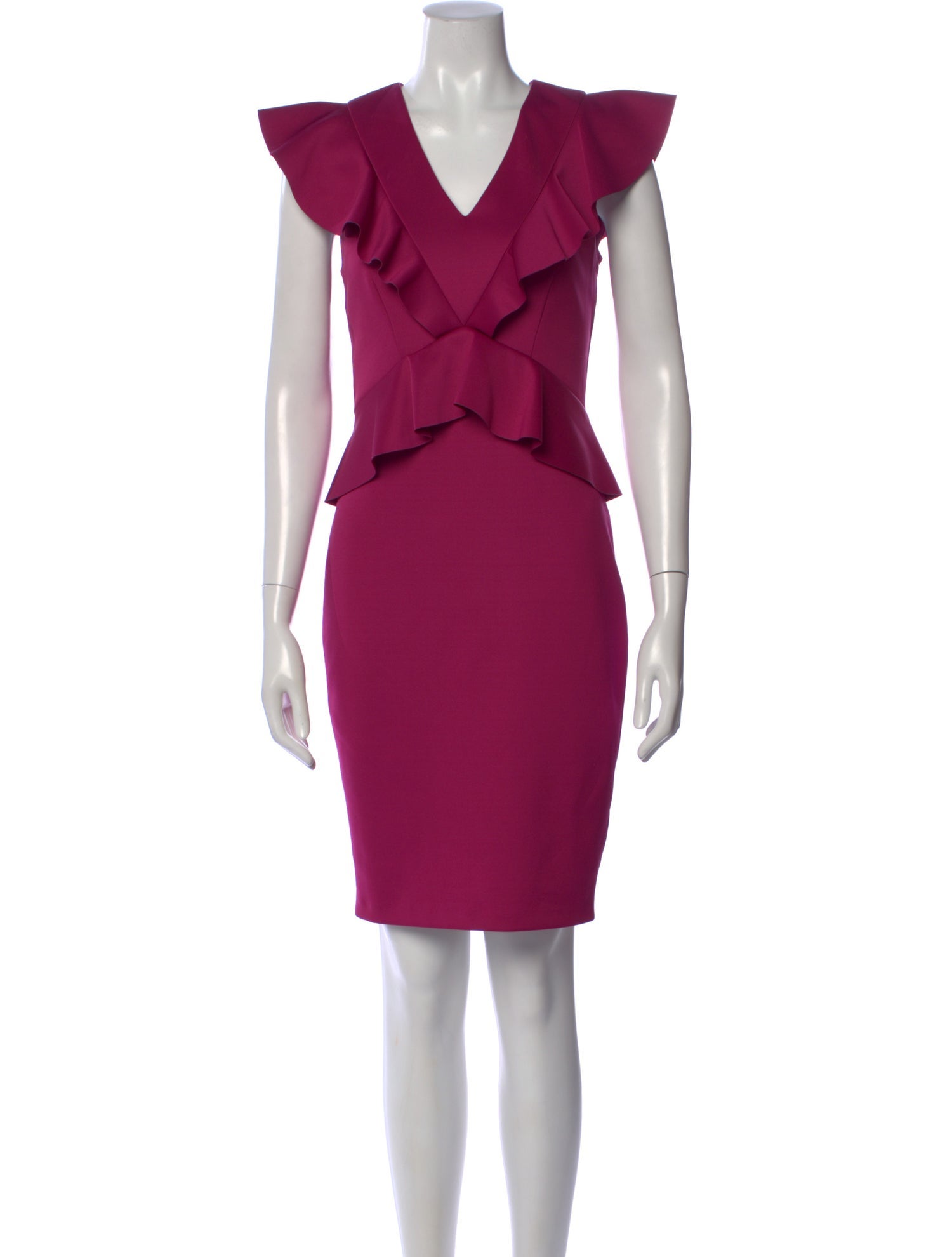 Ted Baker V-Neck Knee-Length Dress