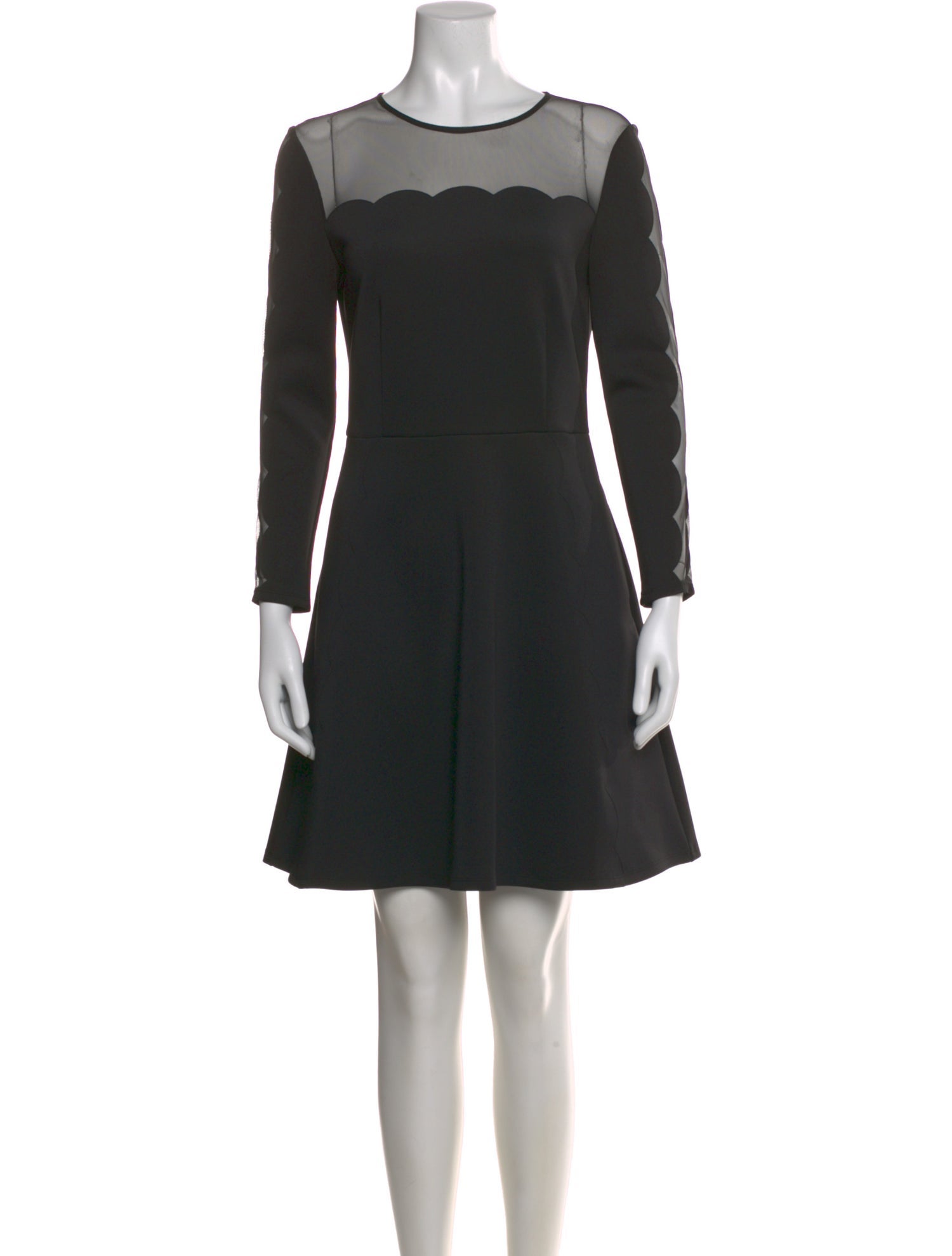 Ted Baker Bateau Neckline Mini Dress