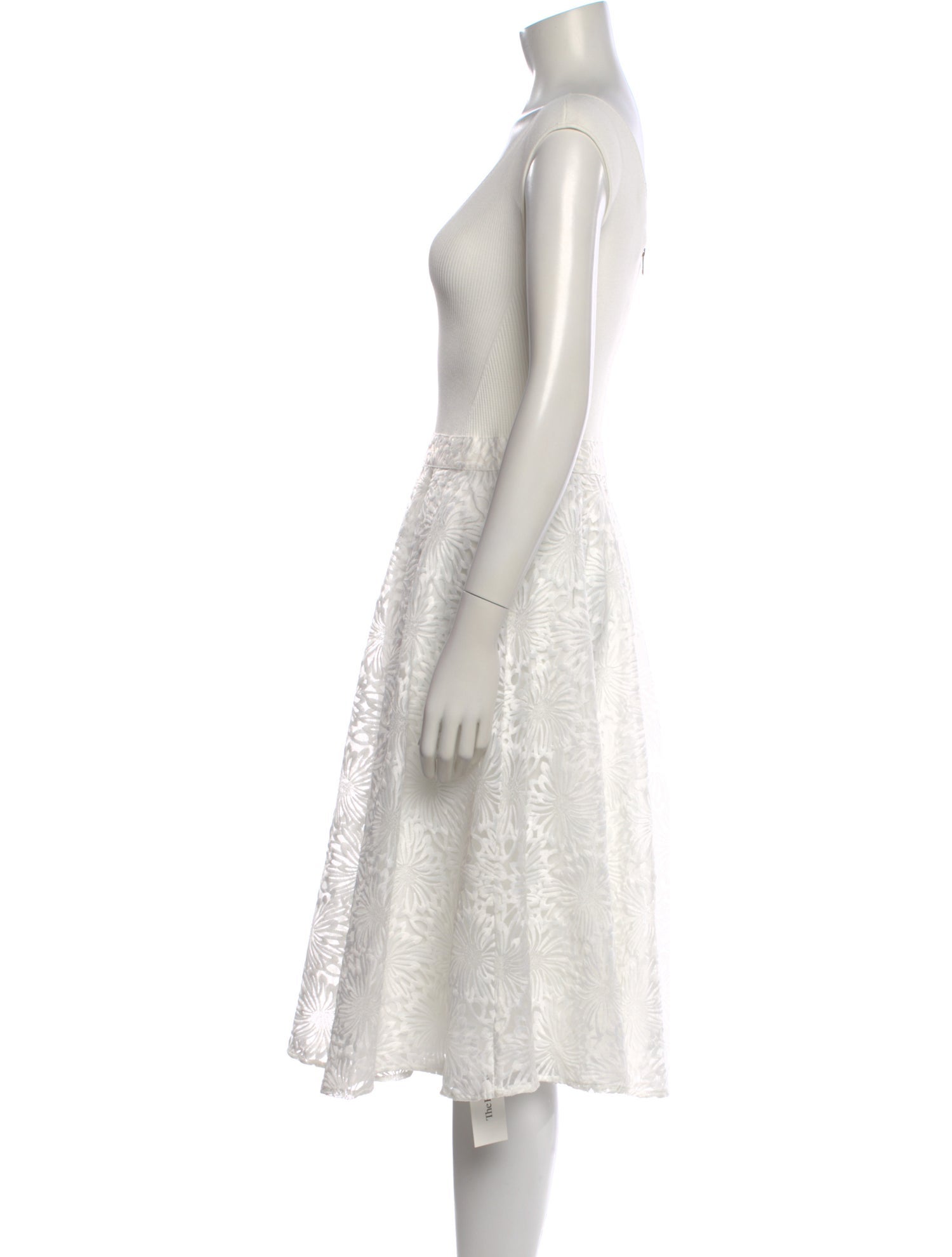 Ted Baker Scoop Neck Midi Length Dress w/ Tags