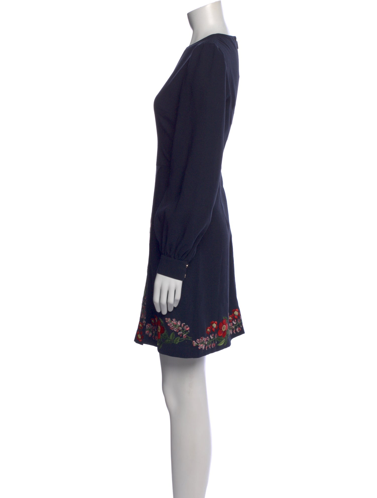 Ted Baker Crew Neck Mini Dress