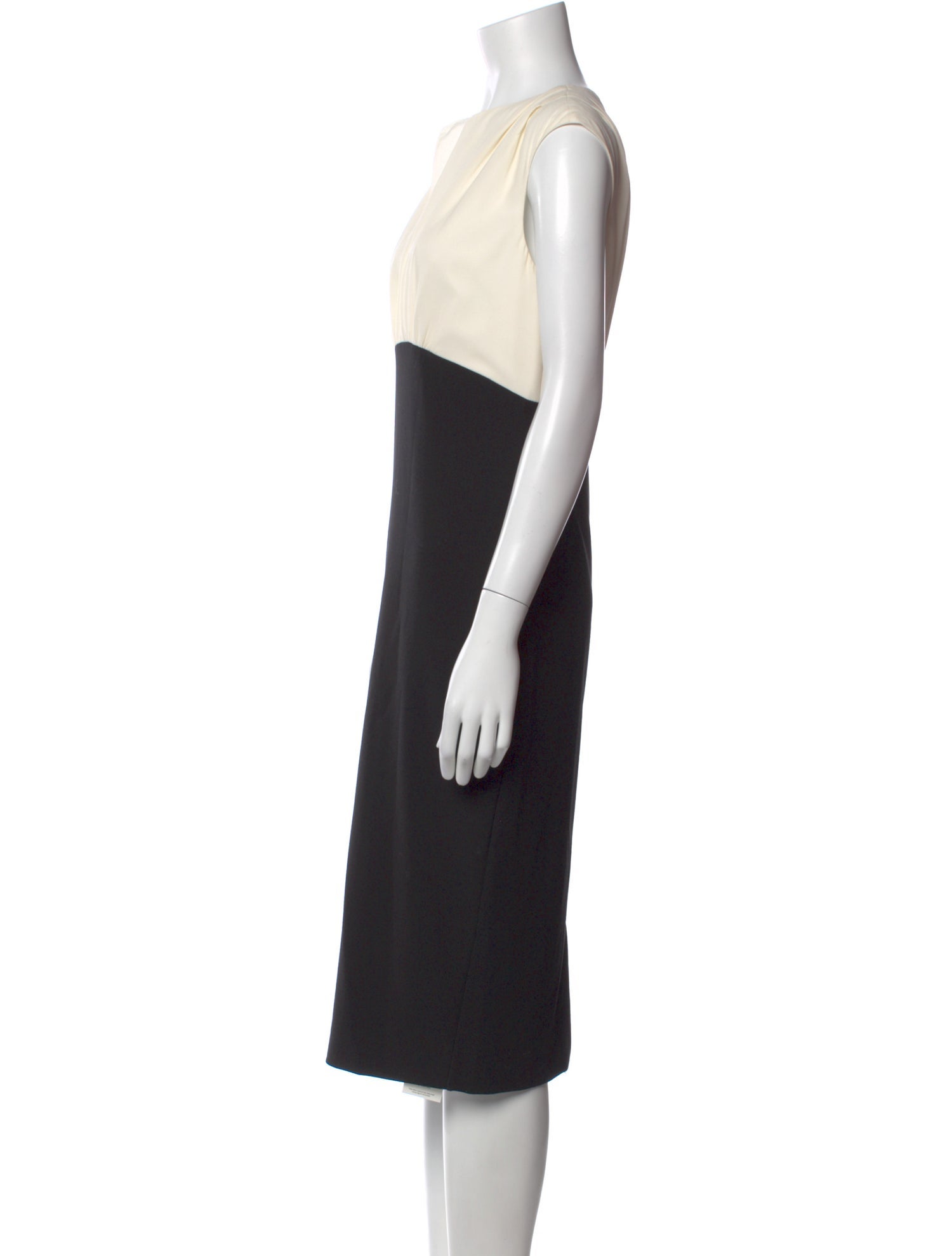 Ted Baker Colorblock Pattern Midi Length Dress