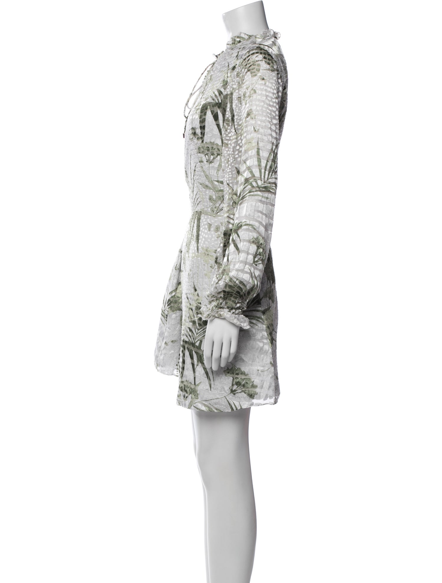 Ted Baker Floral Print Mini Dress w/ Tags