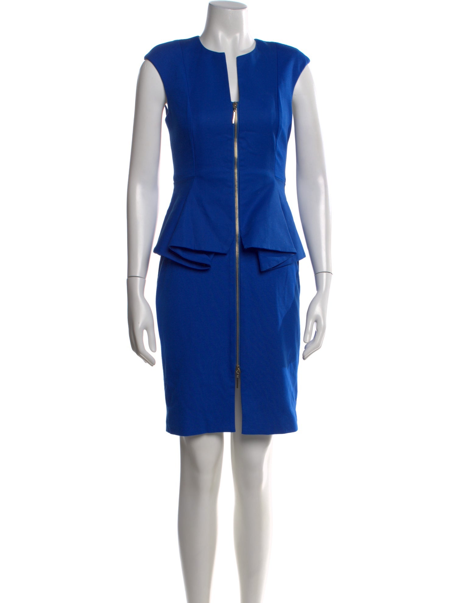 Ted Baker Square Neckline Knee-Length Dress