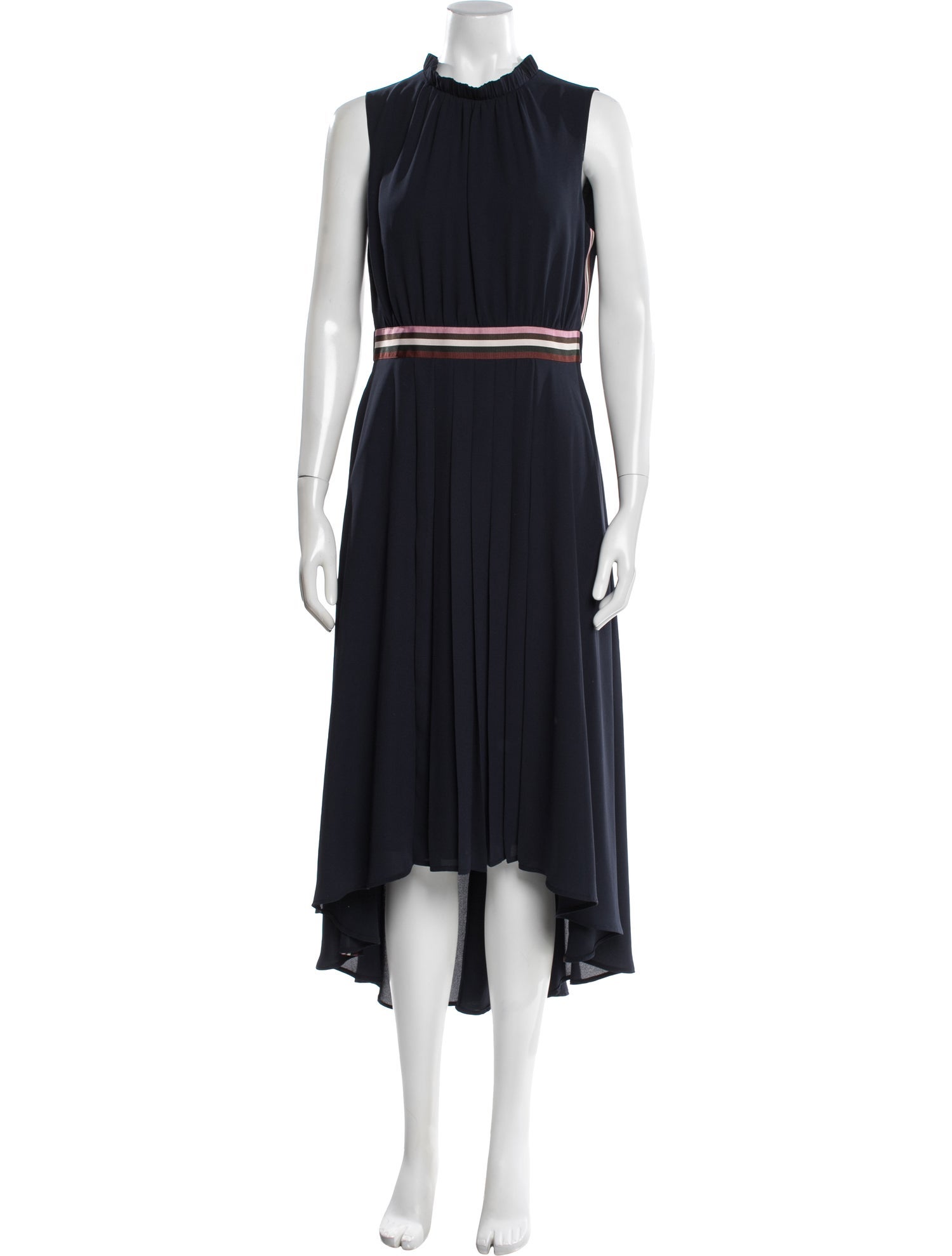 Ted Baker Mock Neck Midi Length Dress