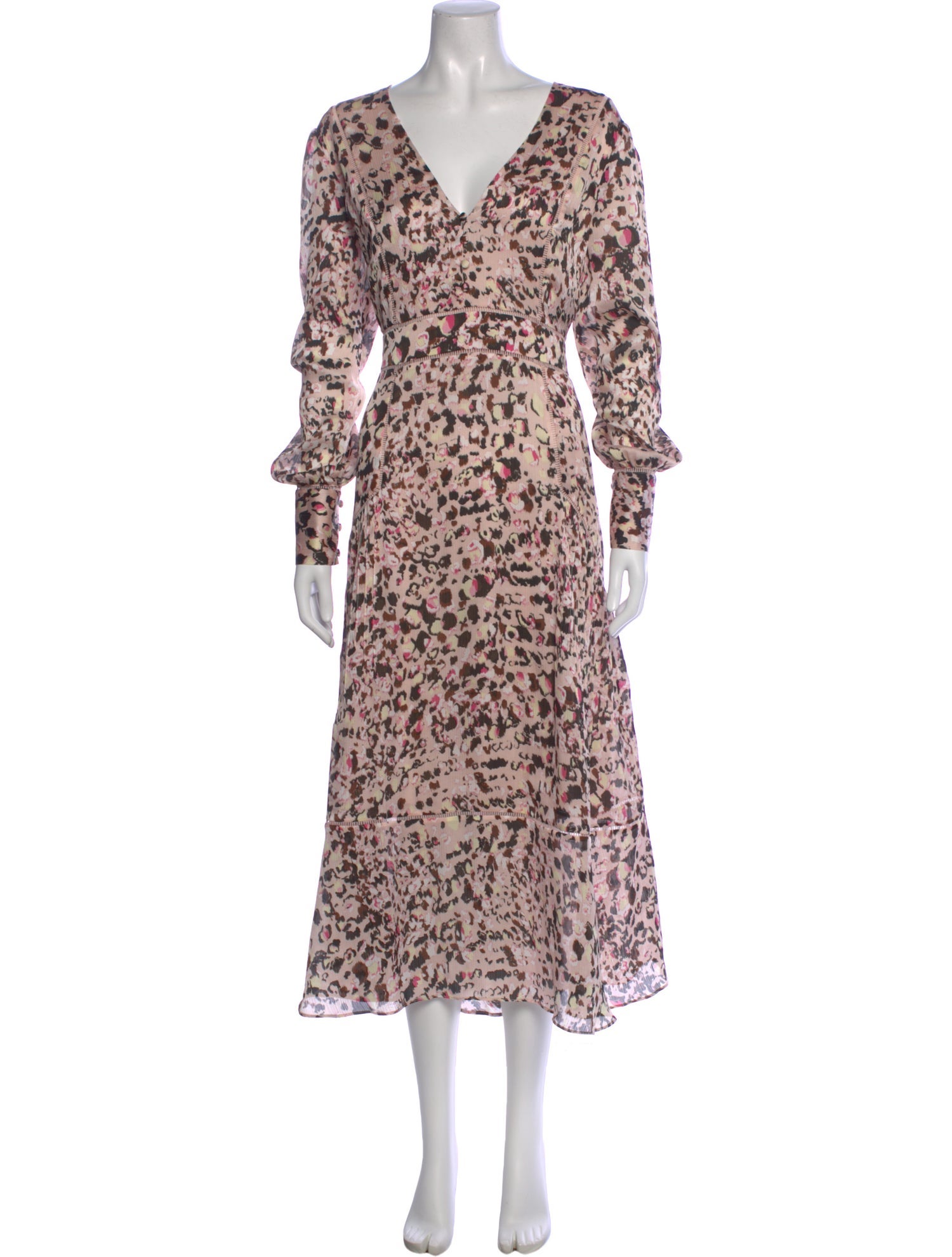 Ted Baker Floral Print Long Dress