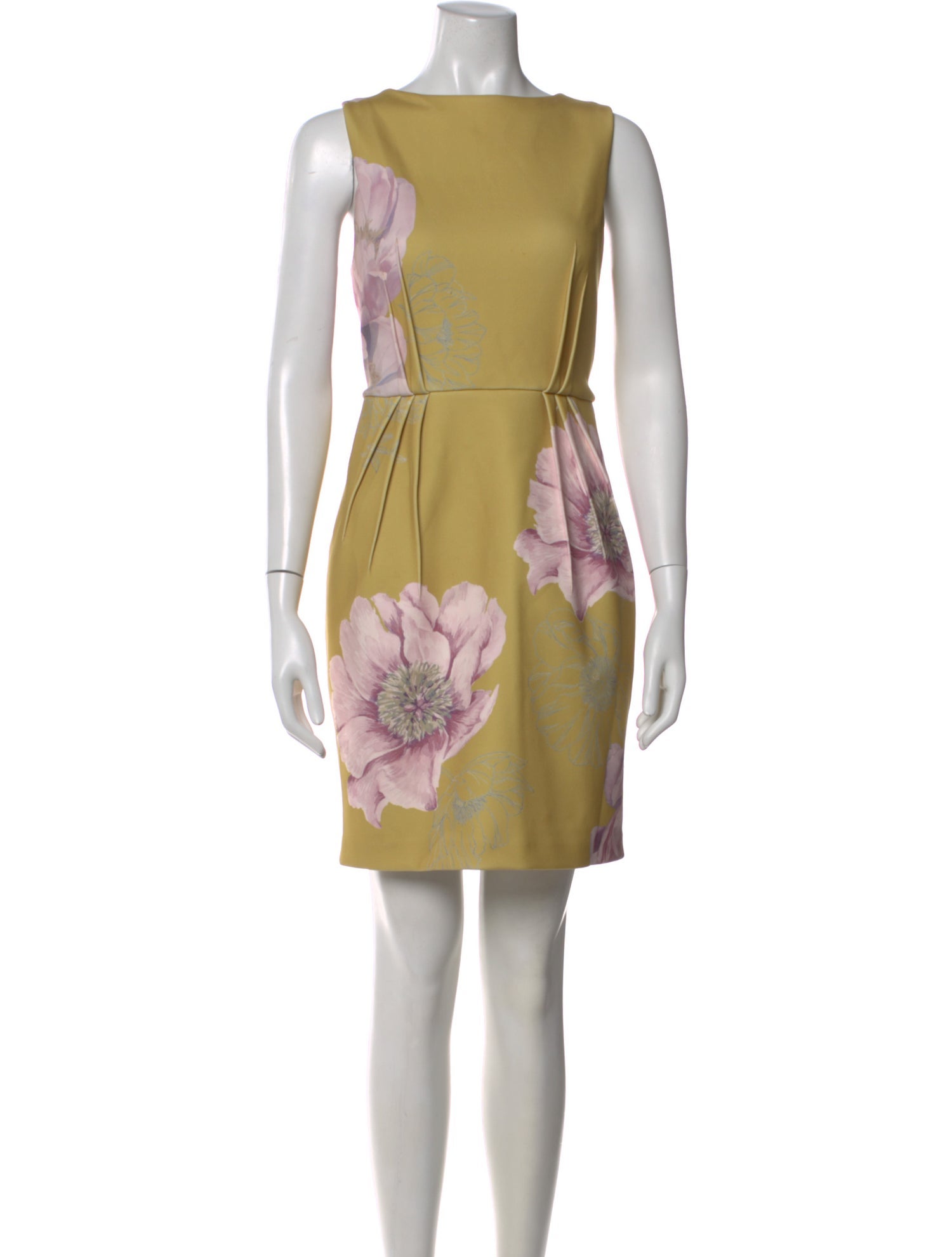 Ted Baker Floral Print Knee-Length Dress