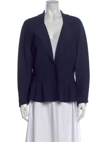 Pre-owned Ted Baker V-neck Sweater In Blue