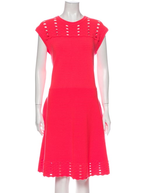Ted Baker Jacquard Panel Skater Knee-Length Dress