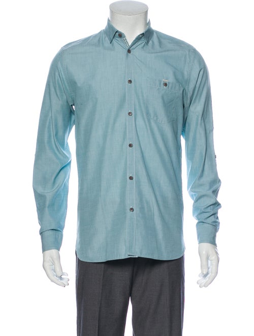 Ted Baker Long Sleeve Shirt Green