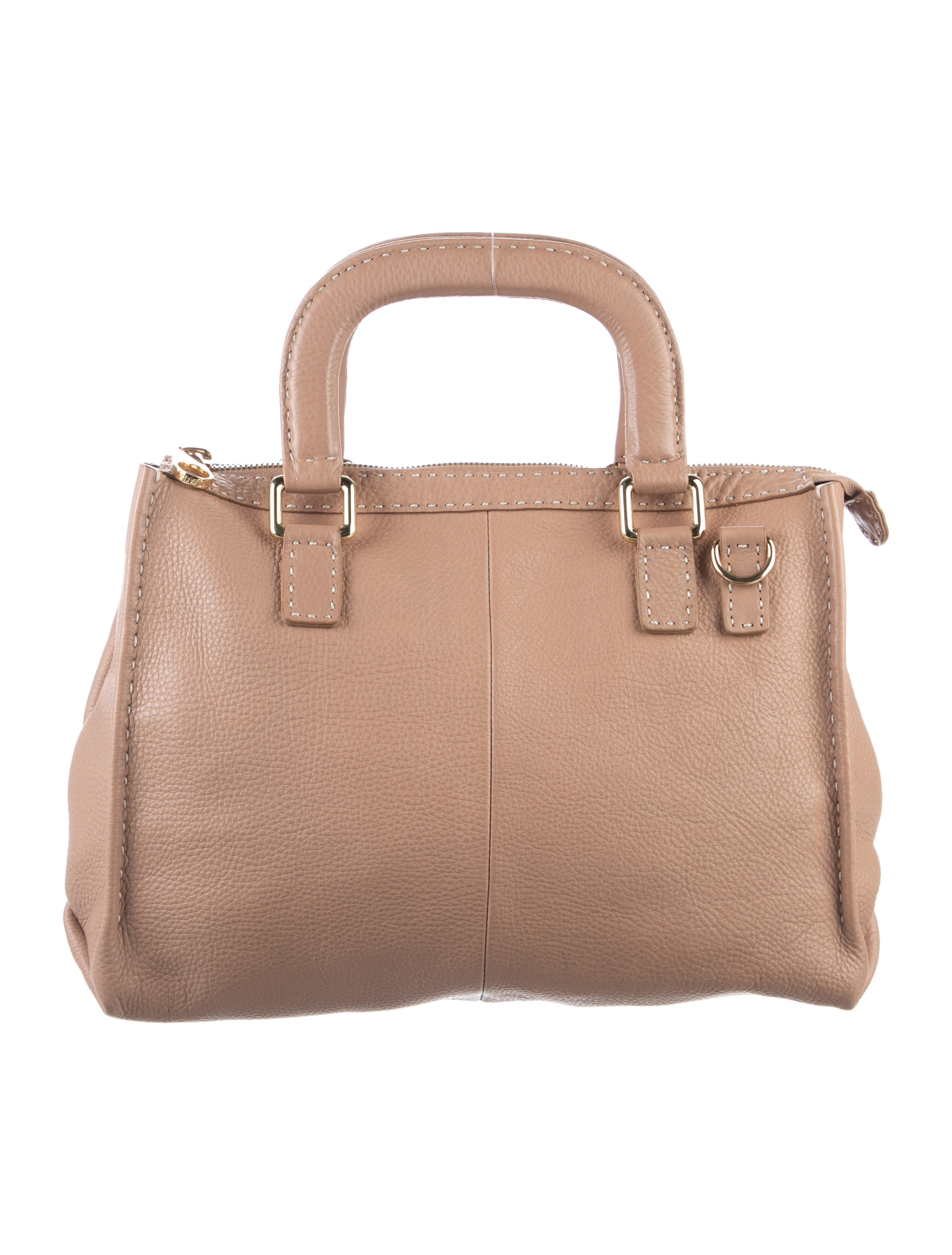 Ted Baker Pebbled Leather Handle Bag Neutrals Handle Bags, Handbags